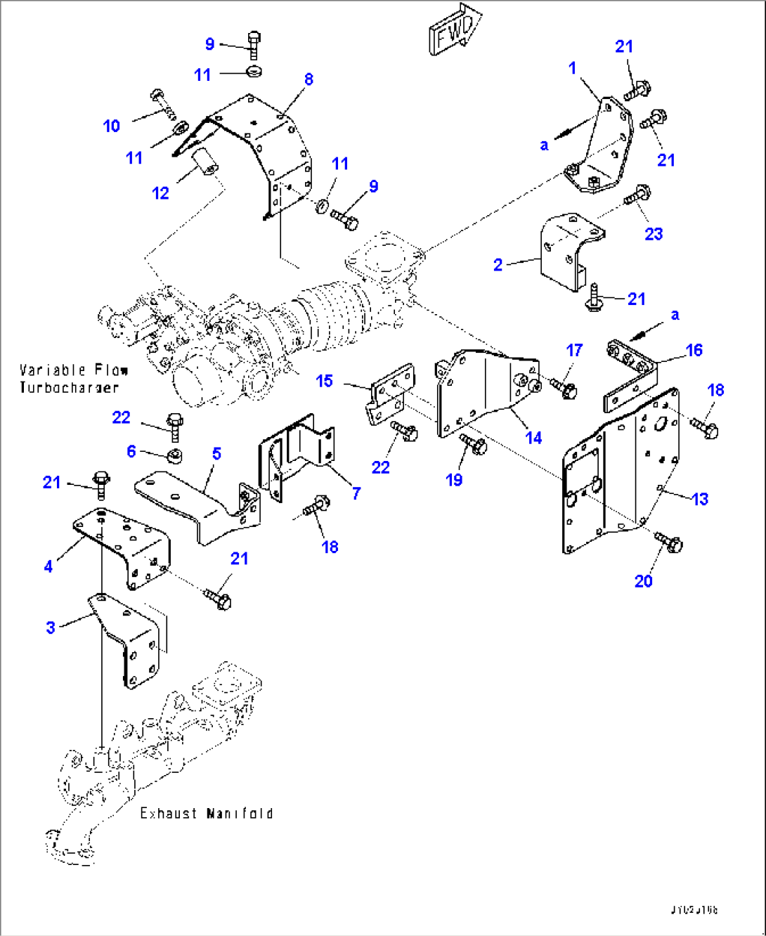 Heat Shield, 60Amp. Alternator