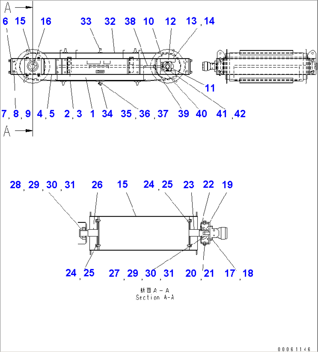 MAGNETIC SEPARATOR (INNER PARTS) (62A-HP090SV) (LARGE TYPE)(#1005-.)