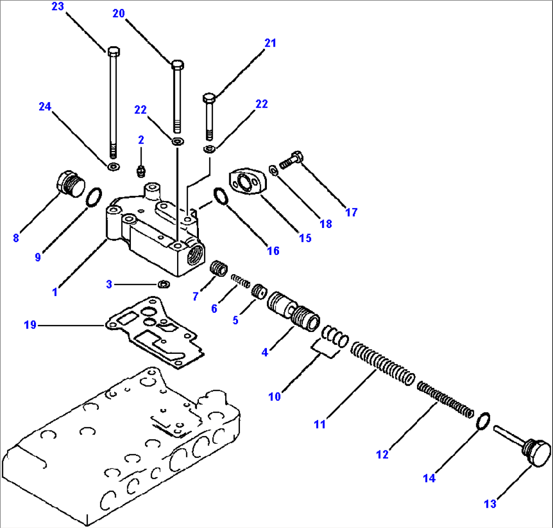 TRANSMISSION LOWER CONTROL VALVE