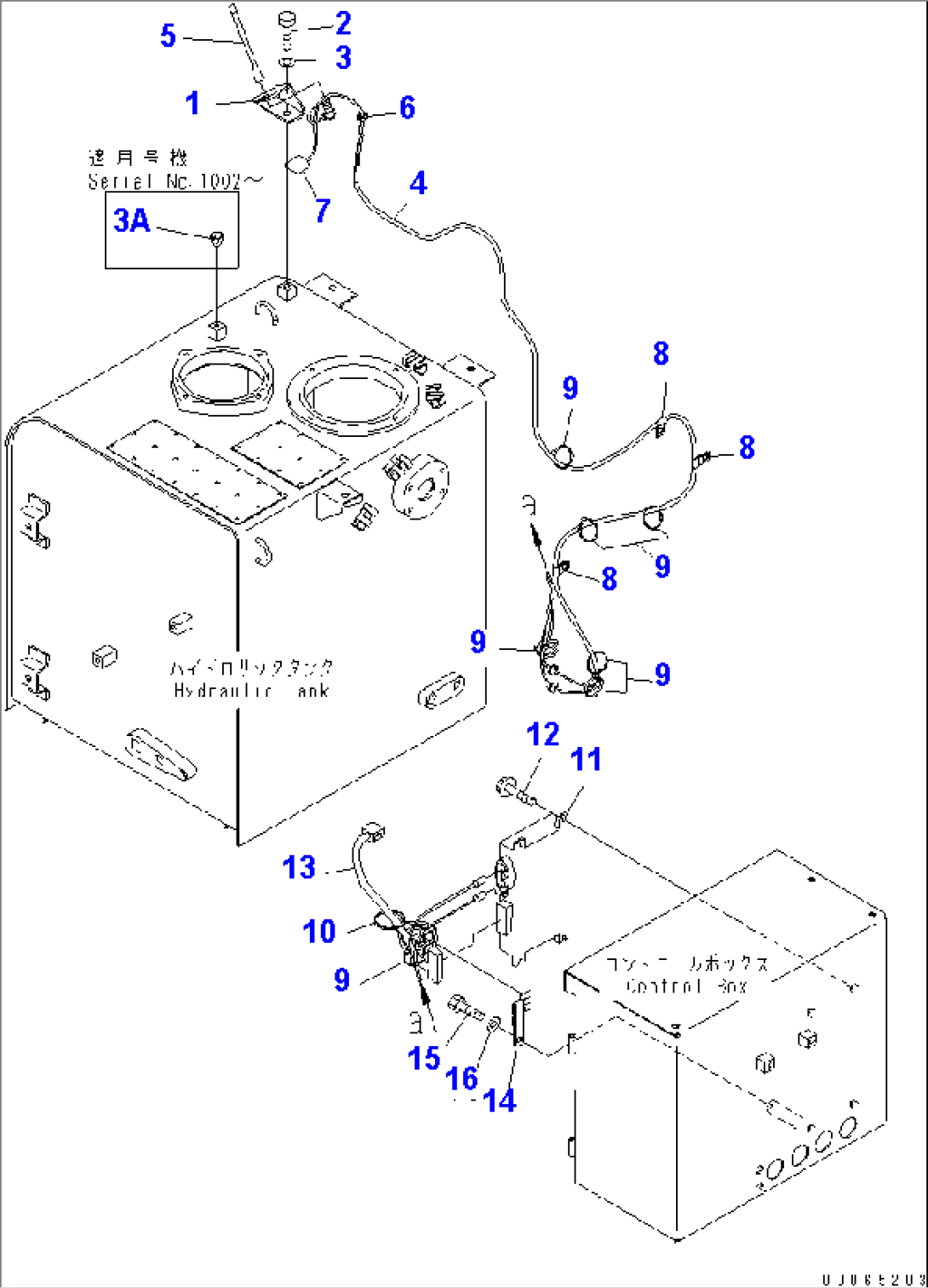 KOMTRAX (ORBCOMM)(#1001-)