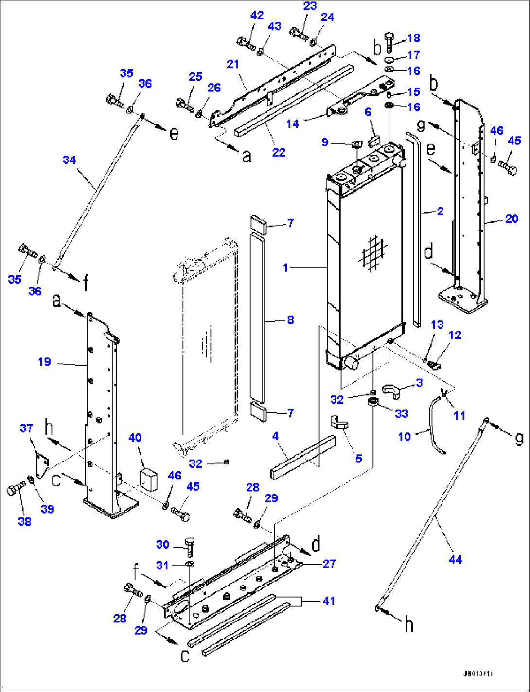 Cooling System, Radiator (#90001-)