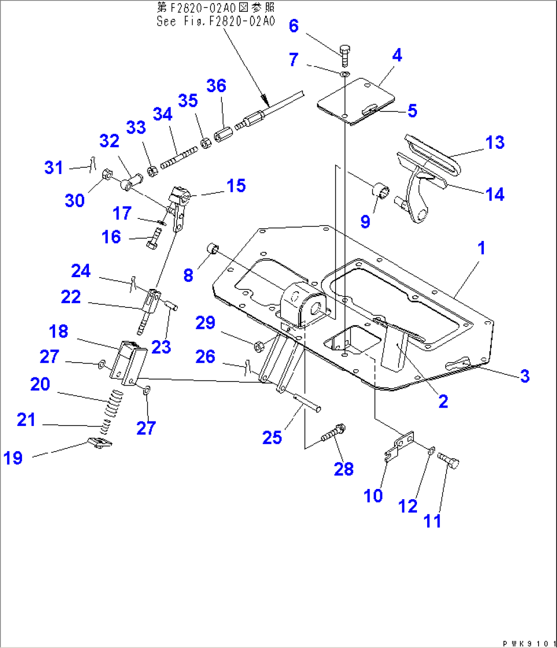 FLOOR (BRAKE PEDAL)