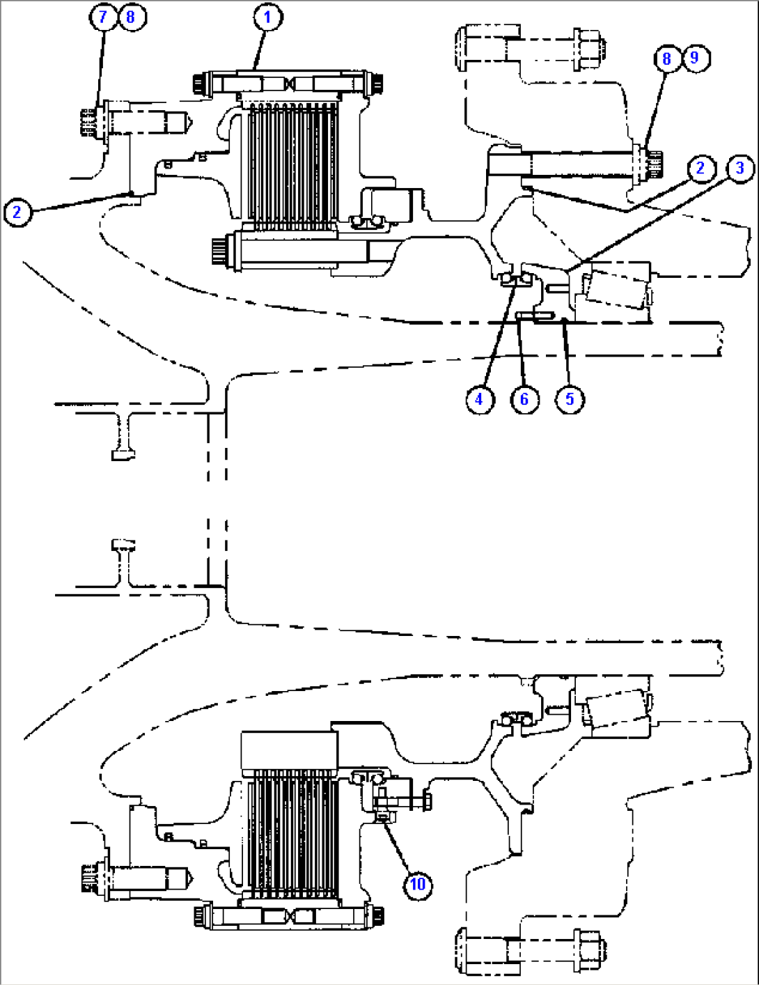 REAR BRAKE MOUNTING