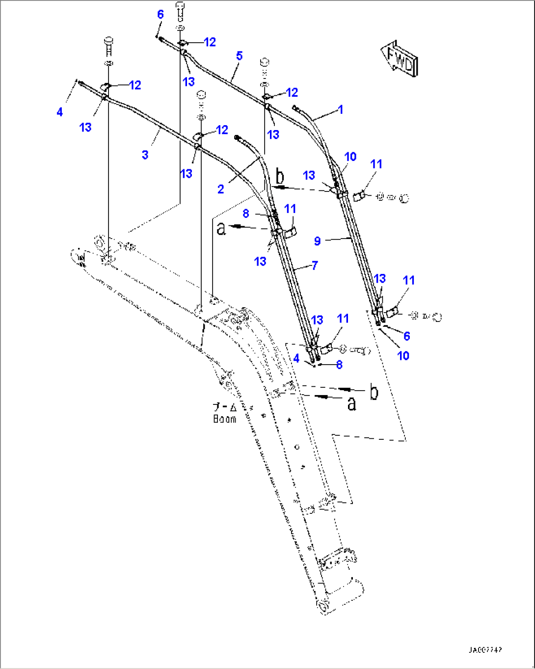 Boom, Piping (#7001-)