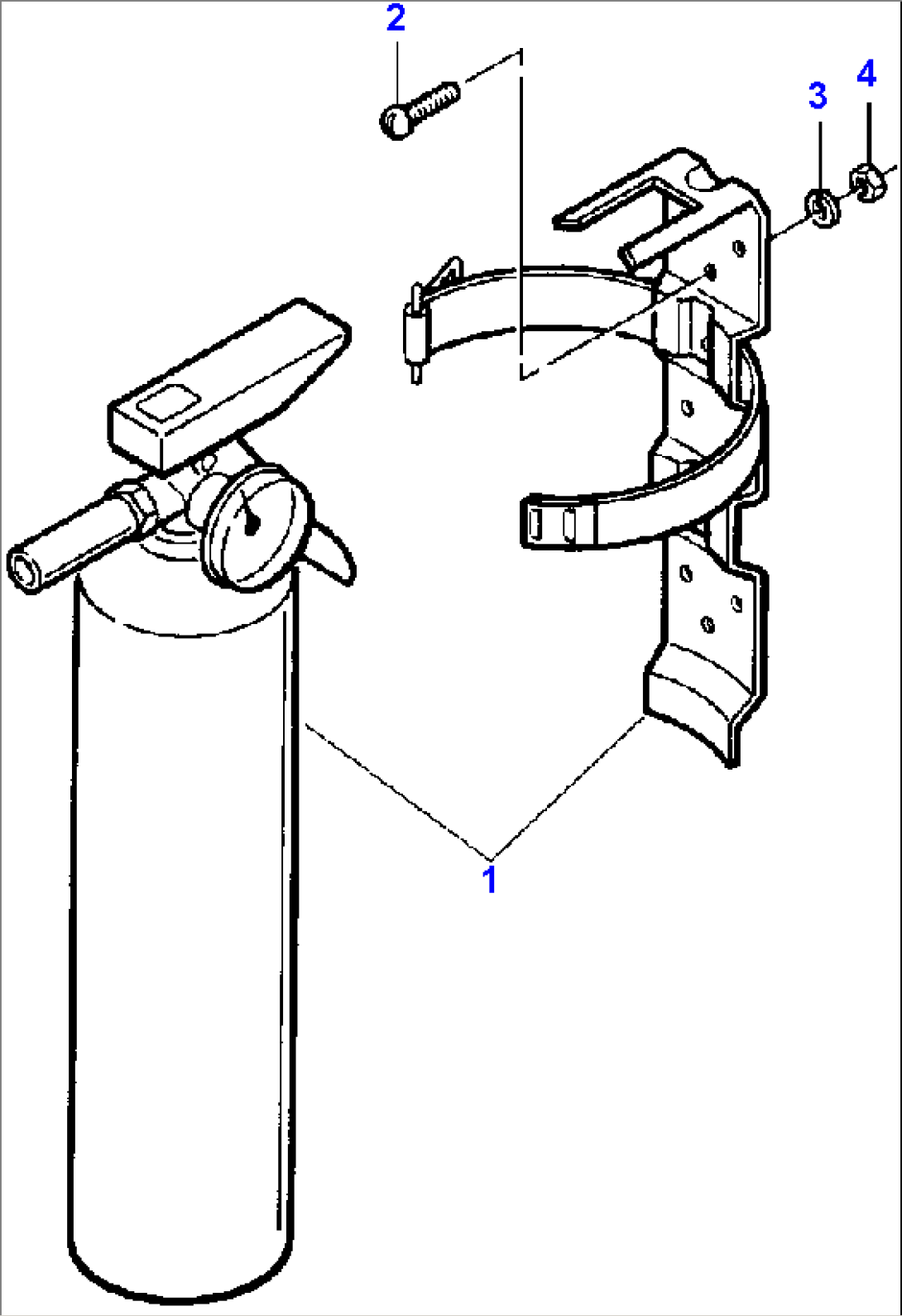 FIG. V0110-01A0 FIRE EXTINGUISHER