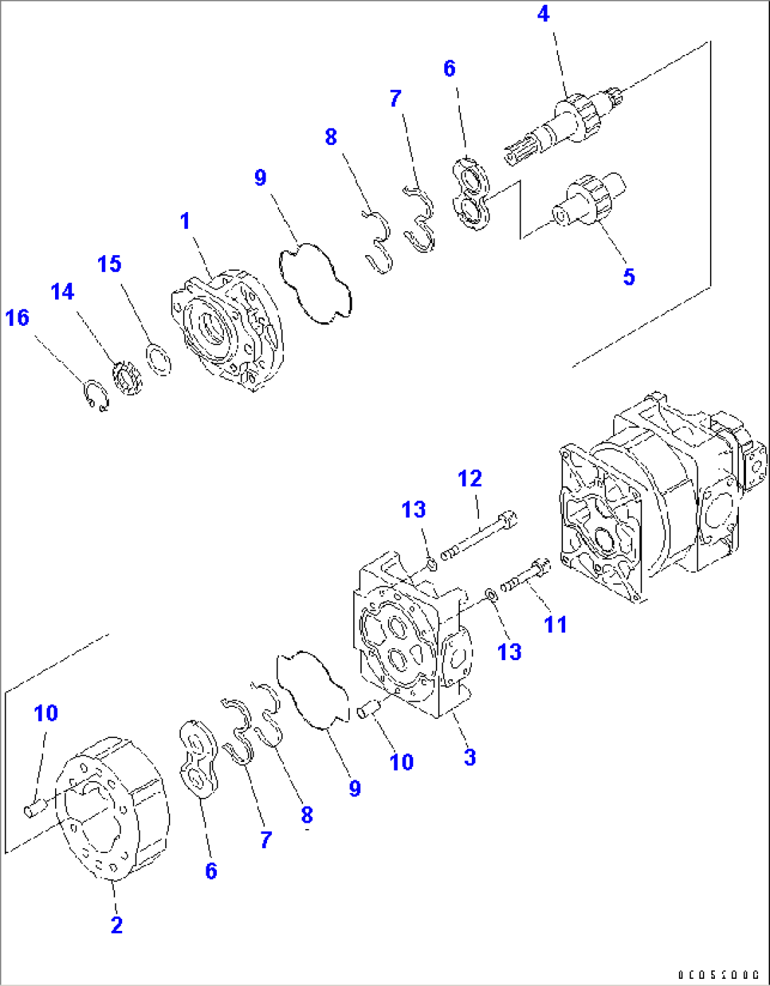 HYDRAULIC PUMP (1/3)