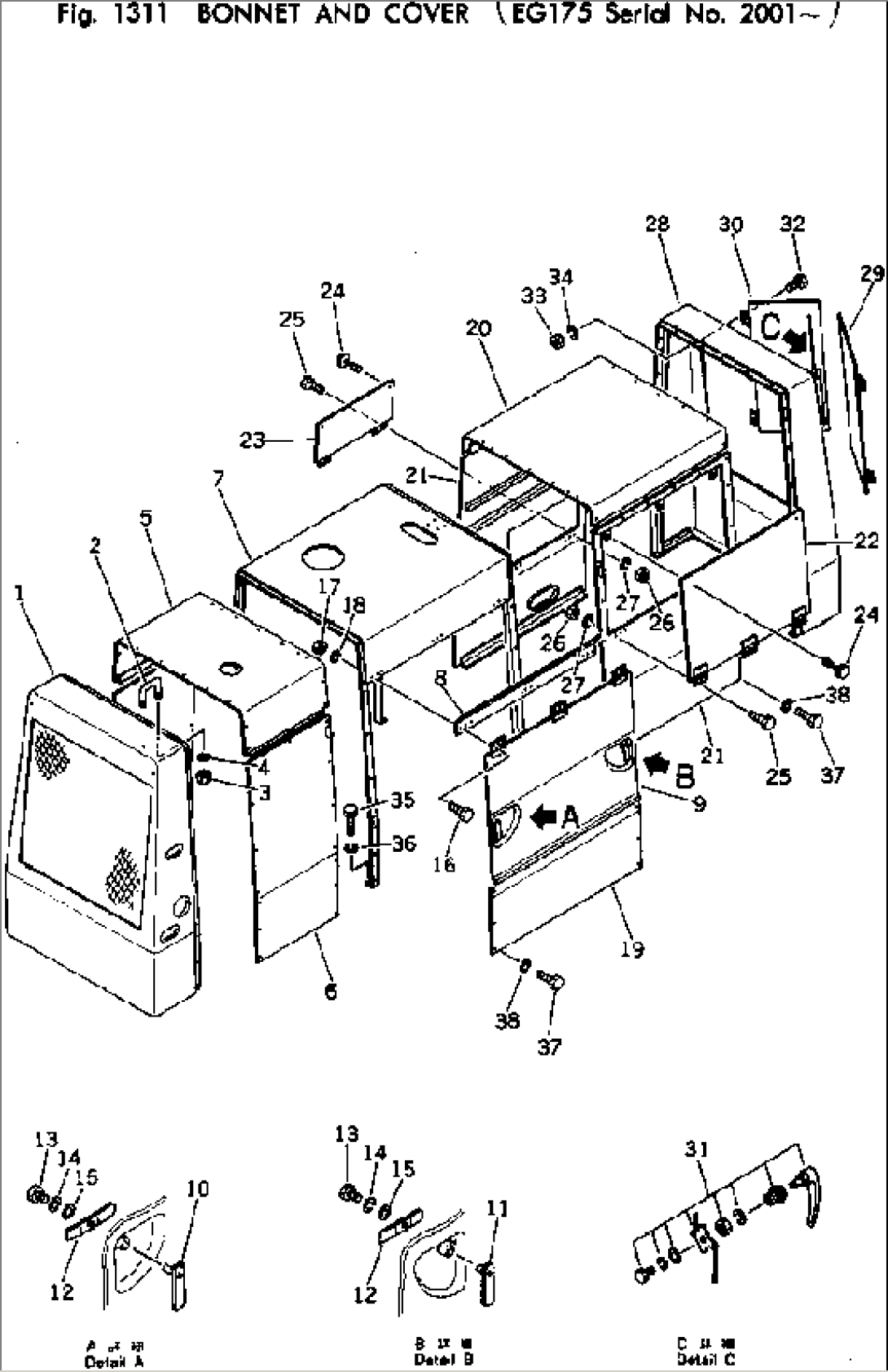 BONNET AND COVER