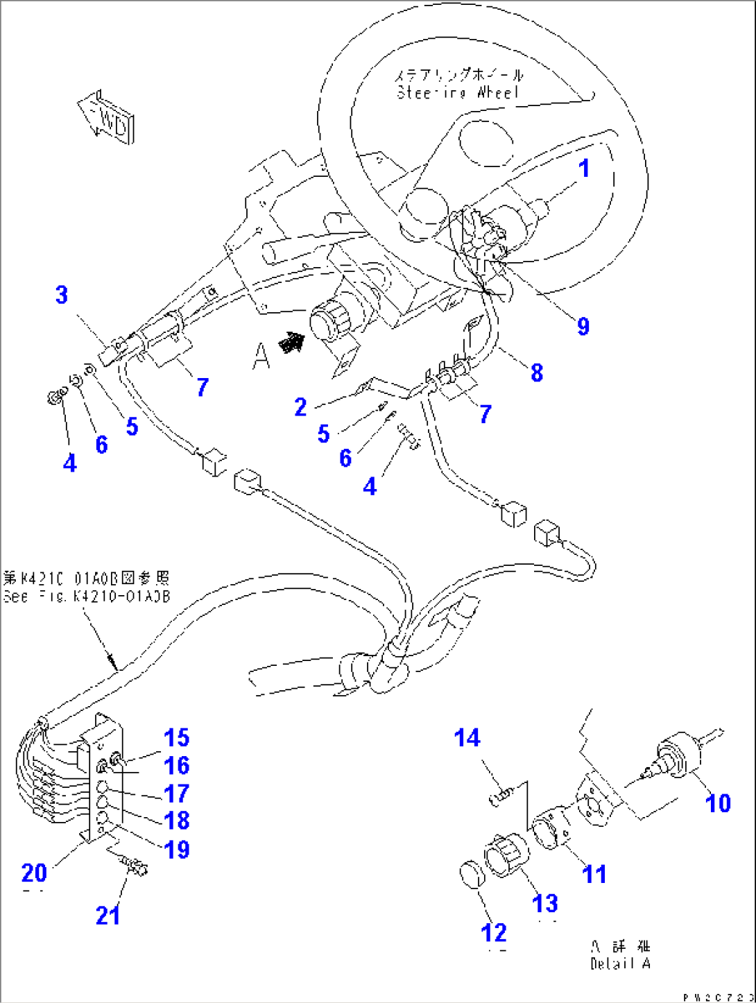 ELECTRICAL INSTRUMENT (STARTER SWITCH¤ WIPER SWITCH¤ KILL SWITCH AND PRE HEAT SWITCH)(#52001-52018)
