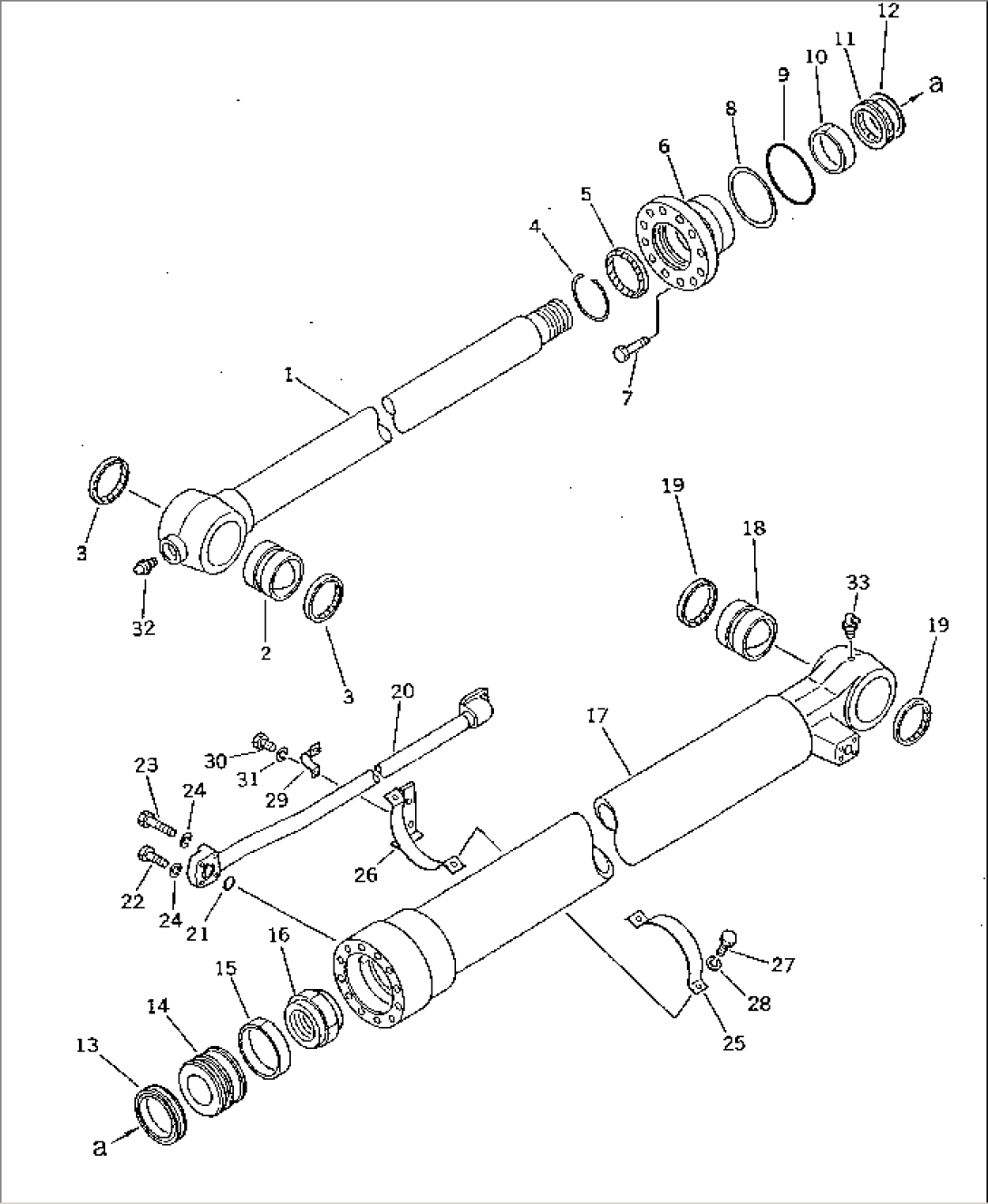BUCKET CYLINDER(#10035-)