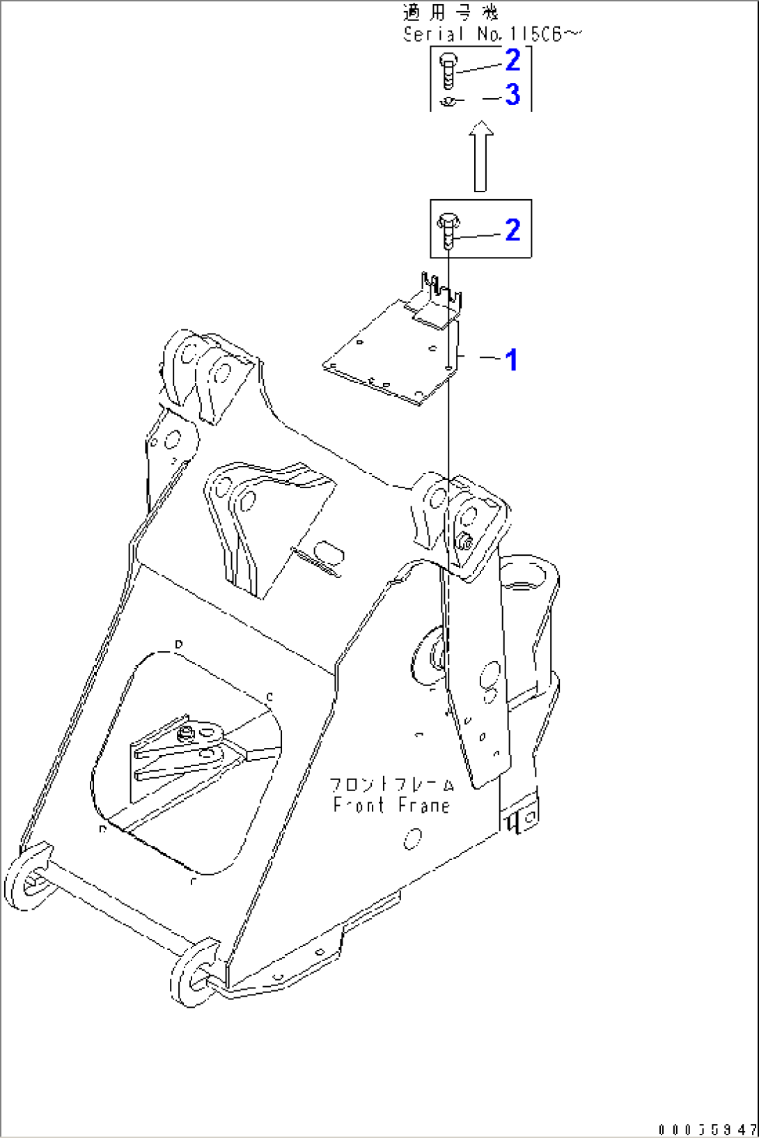 2-SPOOL CONTROL VALVE¤ 3-SPOOL CONTROL VALVE (MOUNTING PARTS)