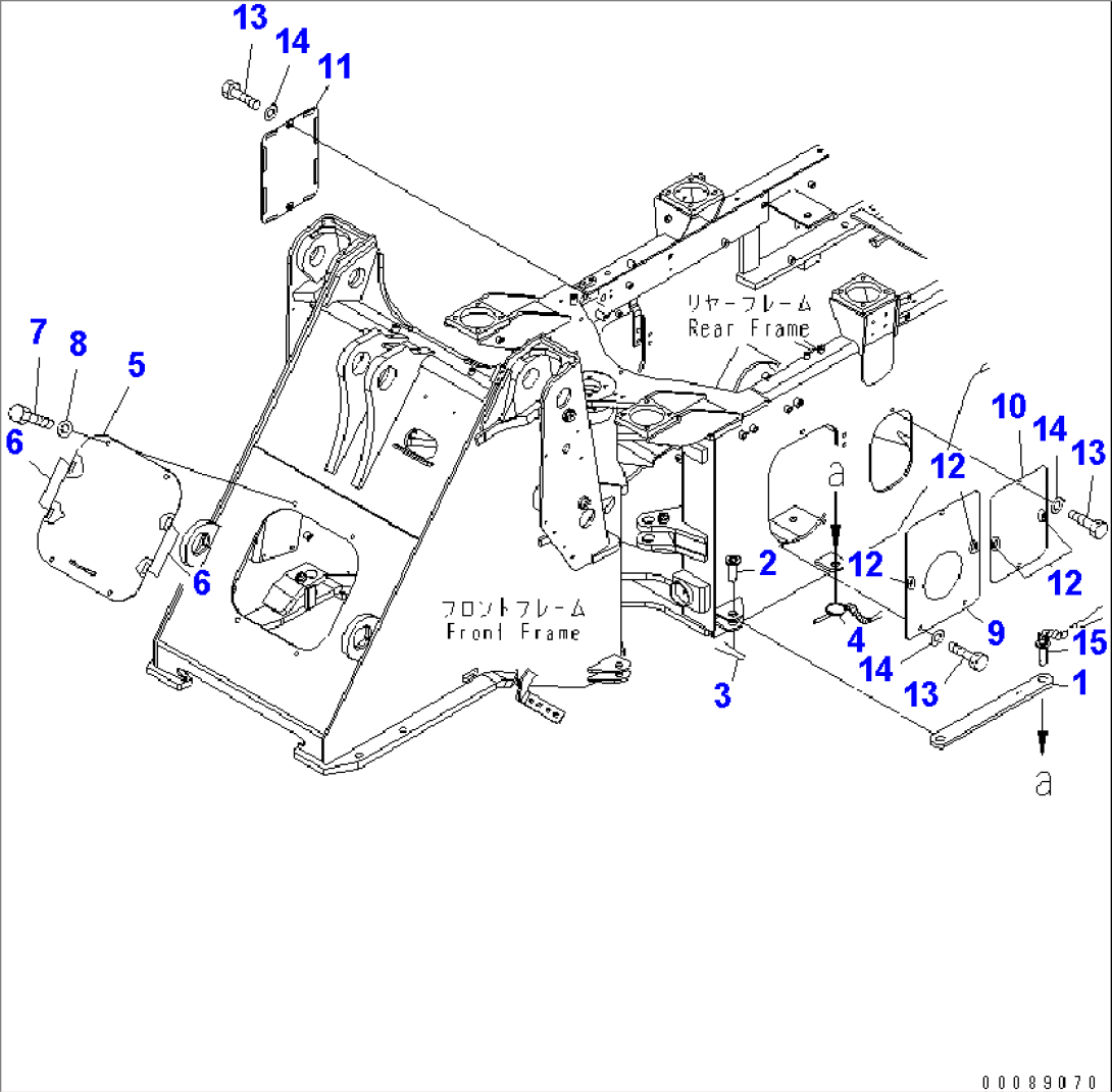 BAR LOCK AND COVER (EU SPEC.)(#75001-)