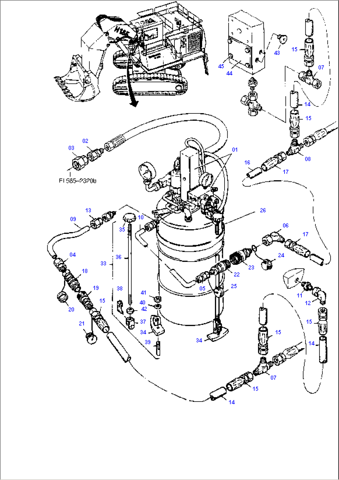 Lube Pump Arr. with Hydr. Drive