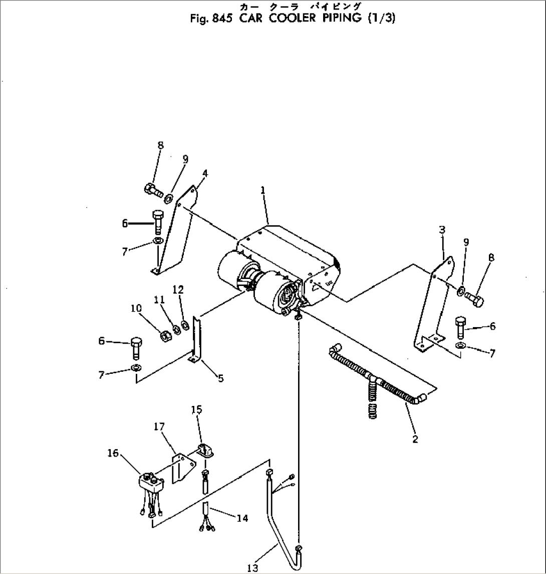 CAR COOLER PIPING (1/3)