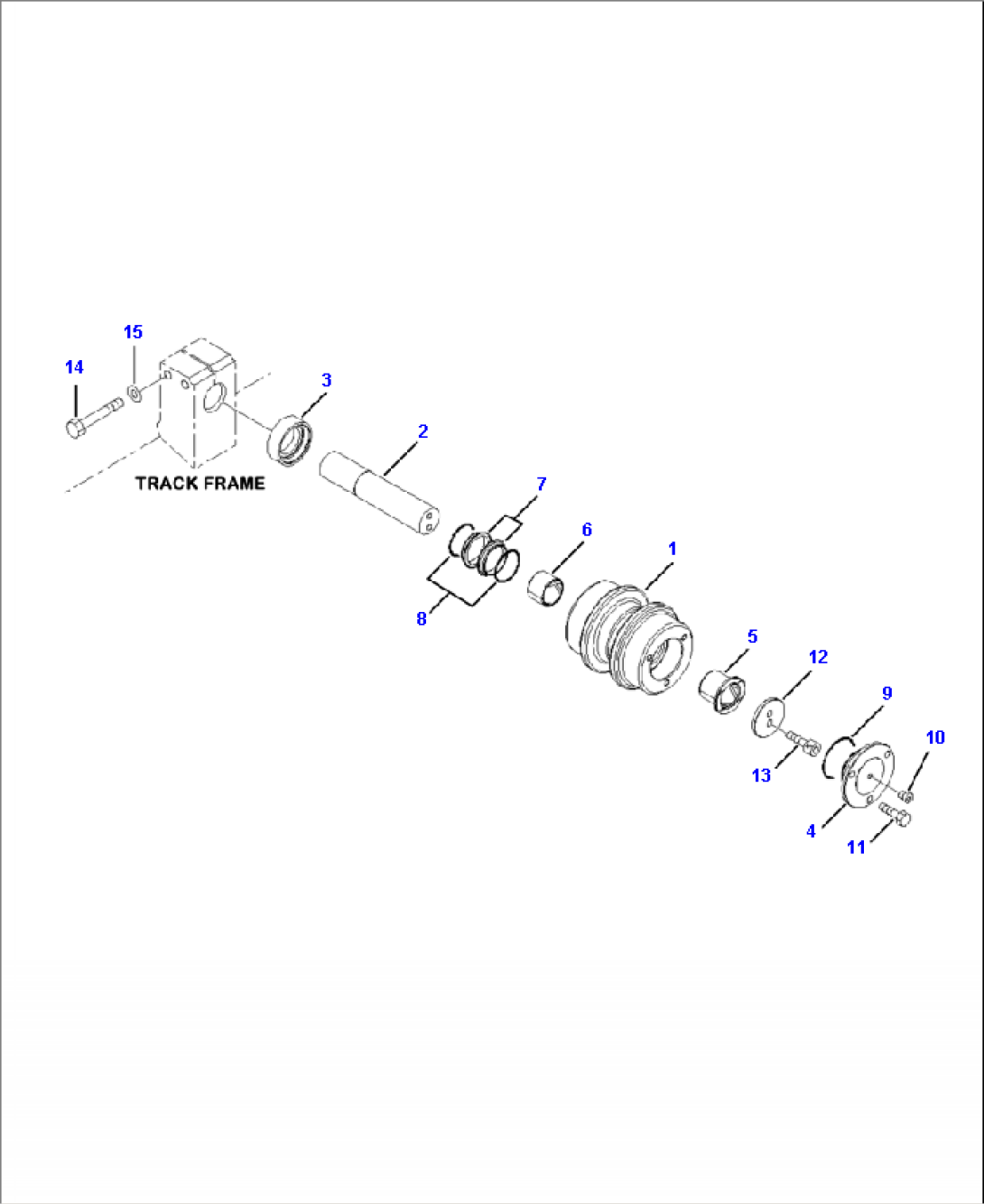 R0300-01A0 CARRIER ROLLER