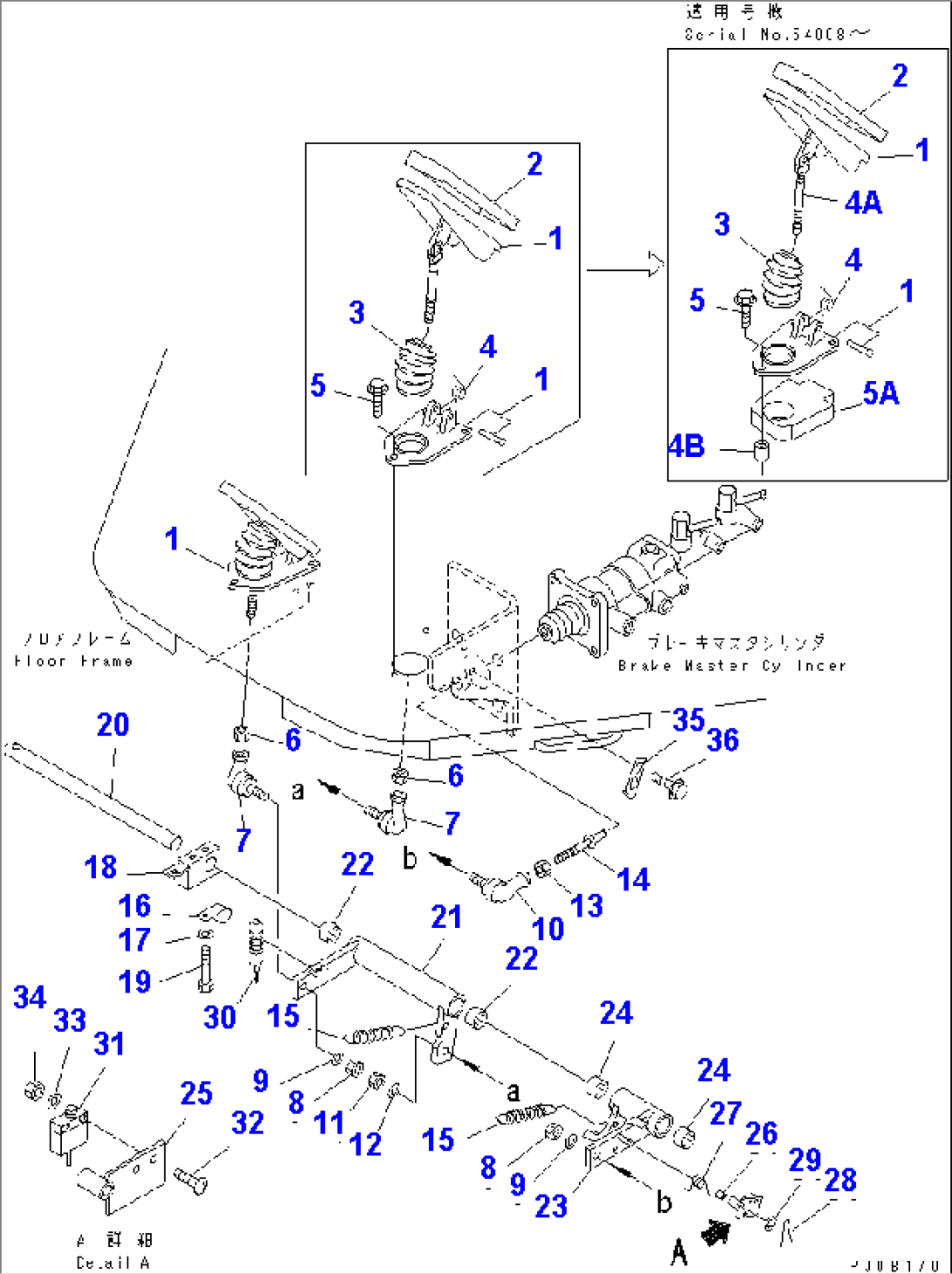 BRAKE CONTROL (CONTROL AND LINE)(#53001-54094)