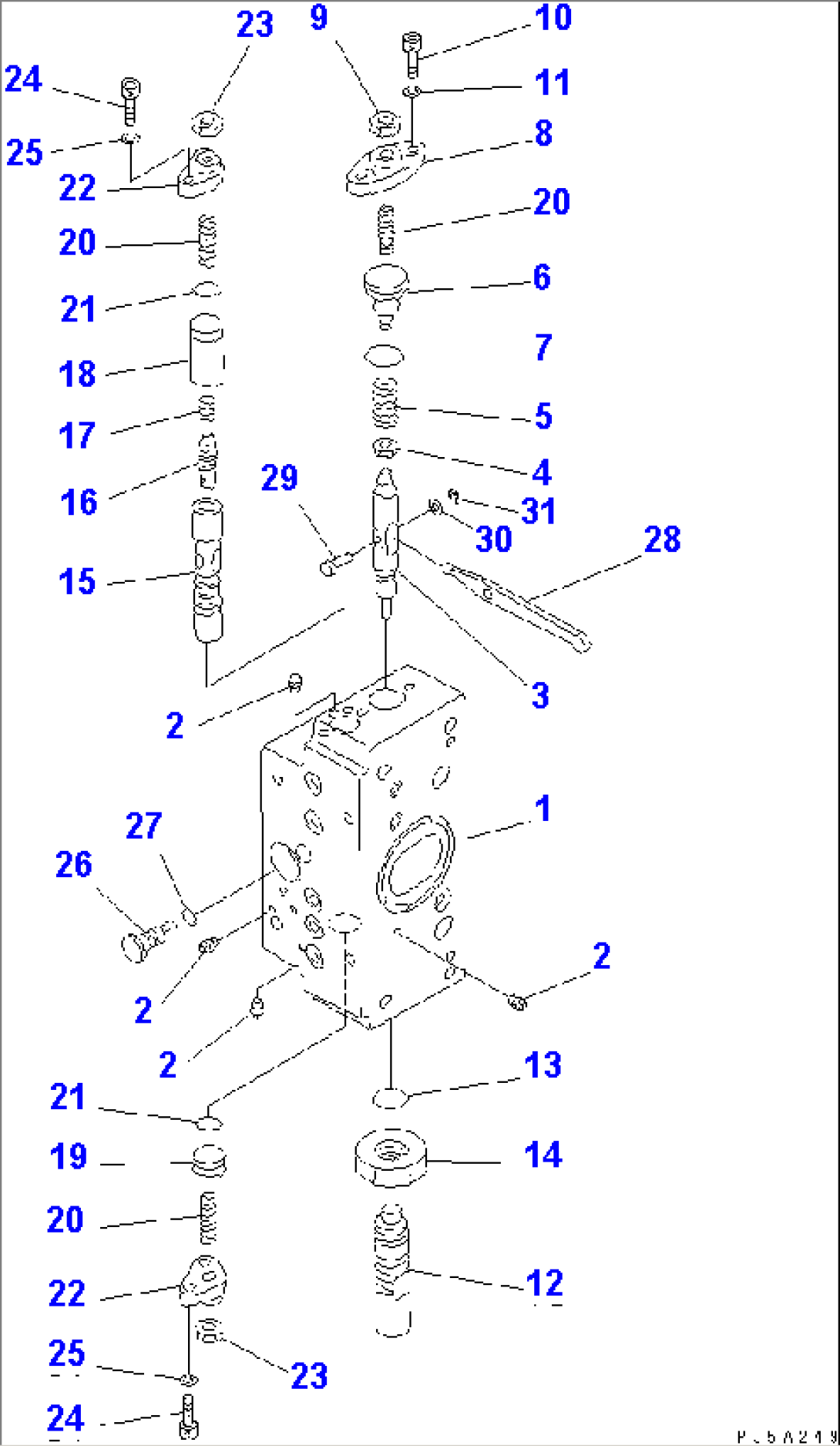 LOADER PUMP (8/16) (GALEO)(#60001-)