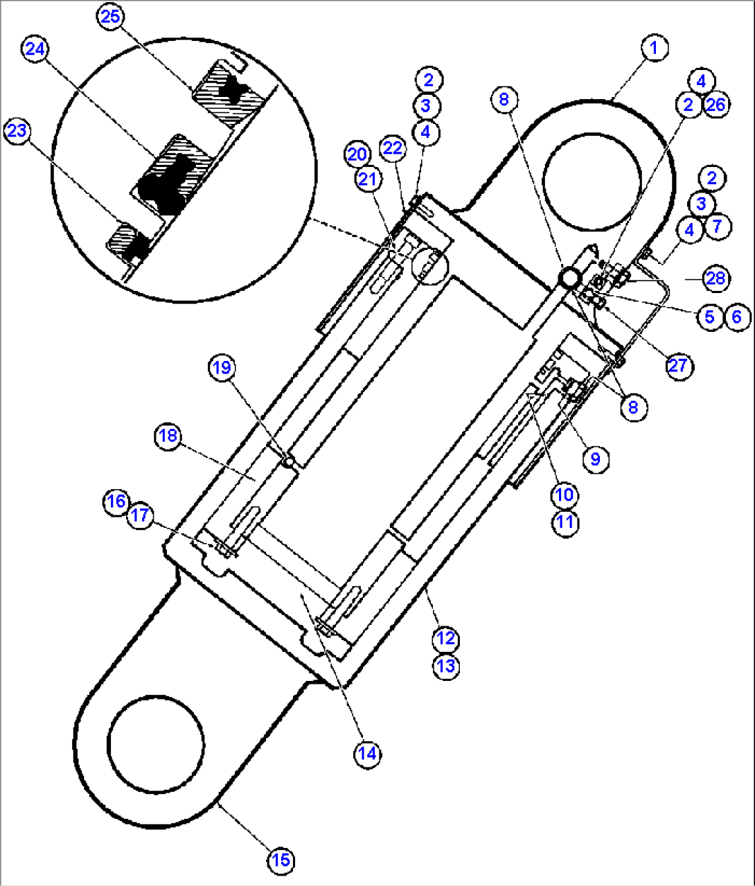 REAR SUSPENSION ASSEMBLY (ED1910)