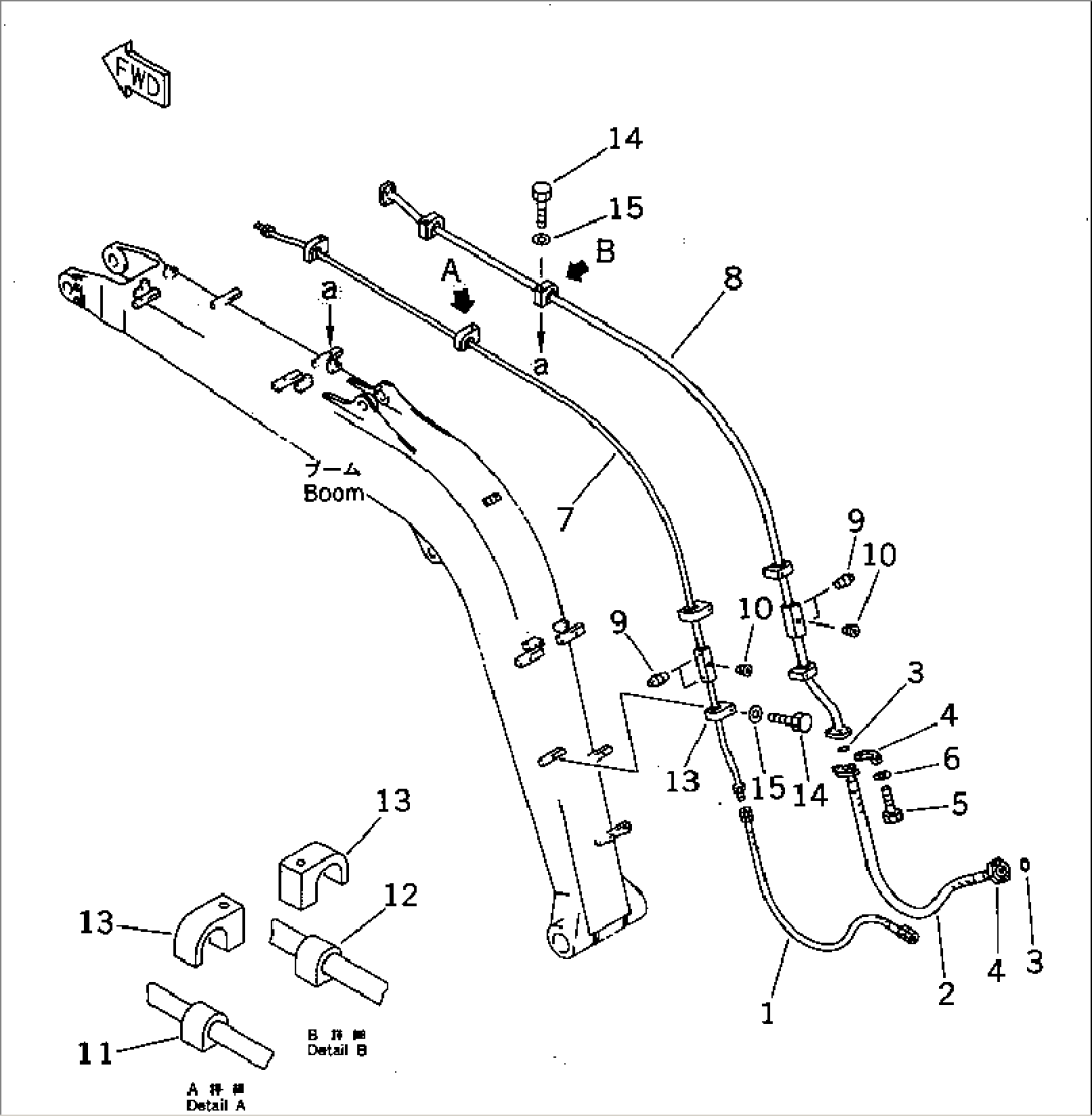 ADDITIONAL HYDRAULIC CIRCUIT (1/2) (ATTACHMENT SIDE)