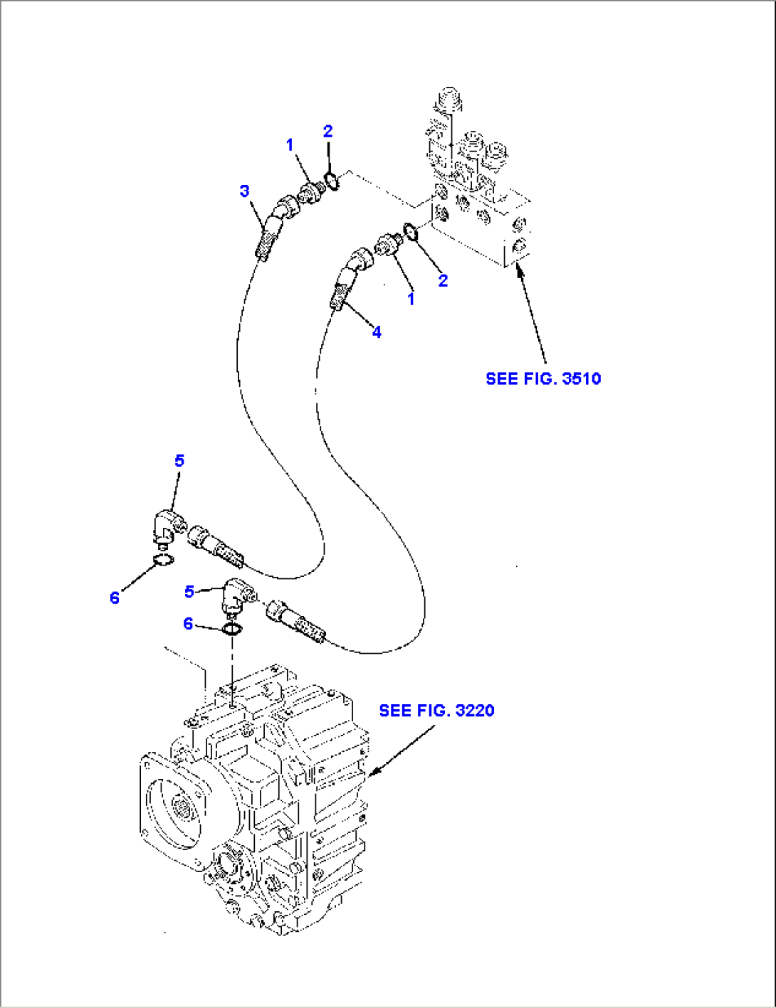 HYDRAULIC PIPING (TRANSMISSION LINE)