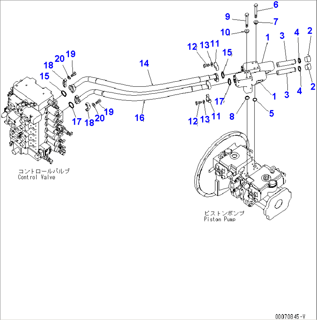DELIVERY LINE (WITH IN LINE FILTER)(#60001-)