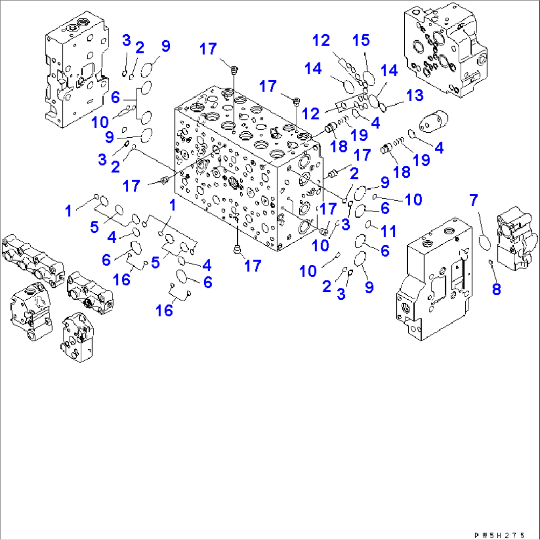 MAIN VALVE (5/16)(#20001-)
