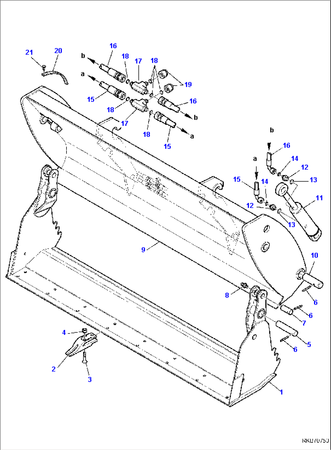 BUCKET 4 IN 1 (FOR QUICK COUPLING)