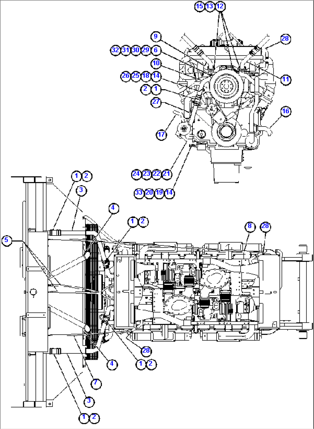 RADIATOR PIPING - 1
