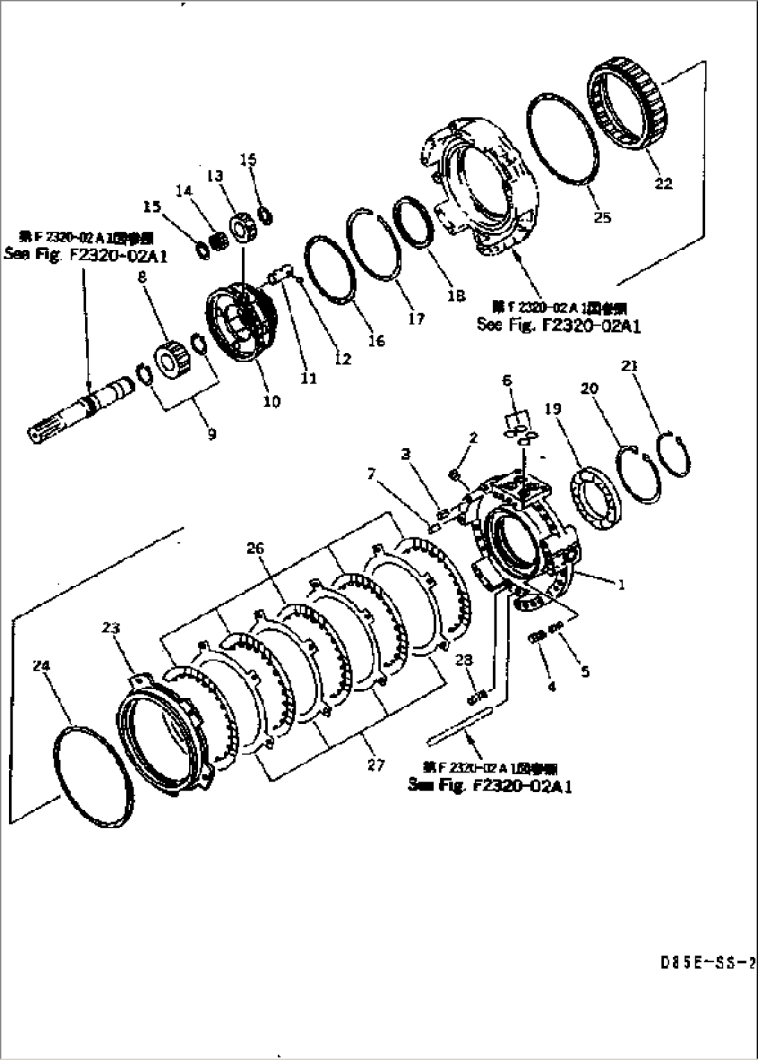 TRANSMISSION (FORWARD CLUTCH)(#3001-)