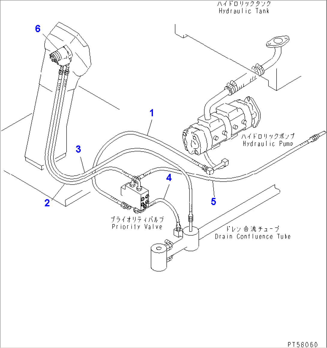 PERIODICAL REPLACEMENT CRITICAL PARTS (STEERING LINE) (1/2)(#5001-5999)