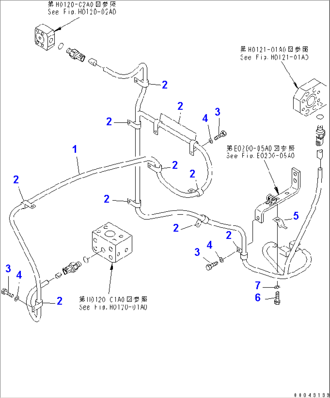 WIRING (VHMS SENSOR HARNESS) (HARNESS)(#35001-)