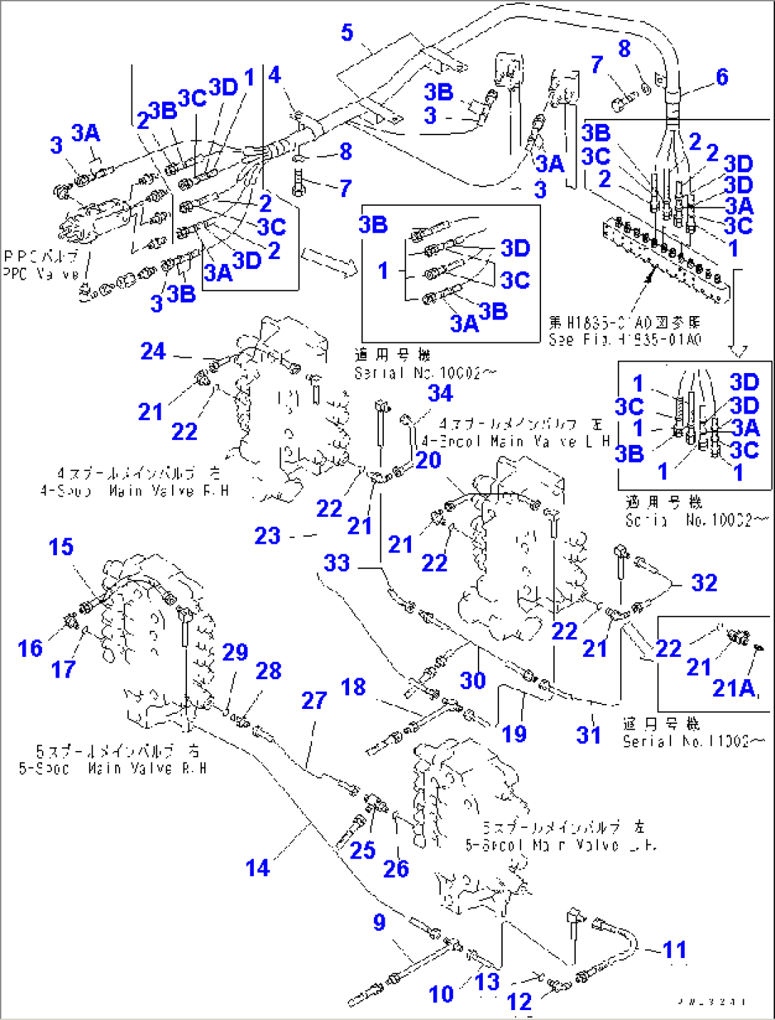 TRAVEL PPC VALVE PIPING (1/2)