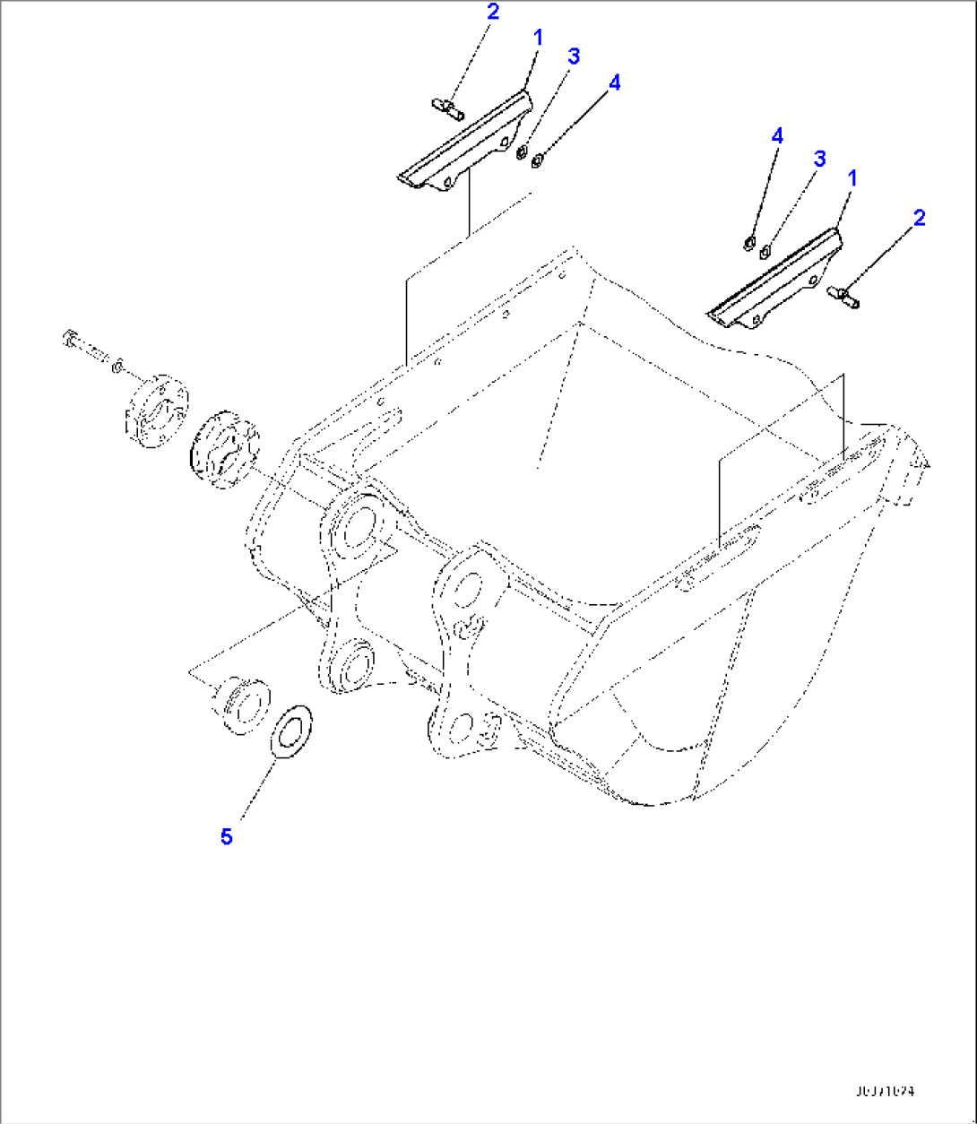 Bucket, Side Shroud (#65001-65131)