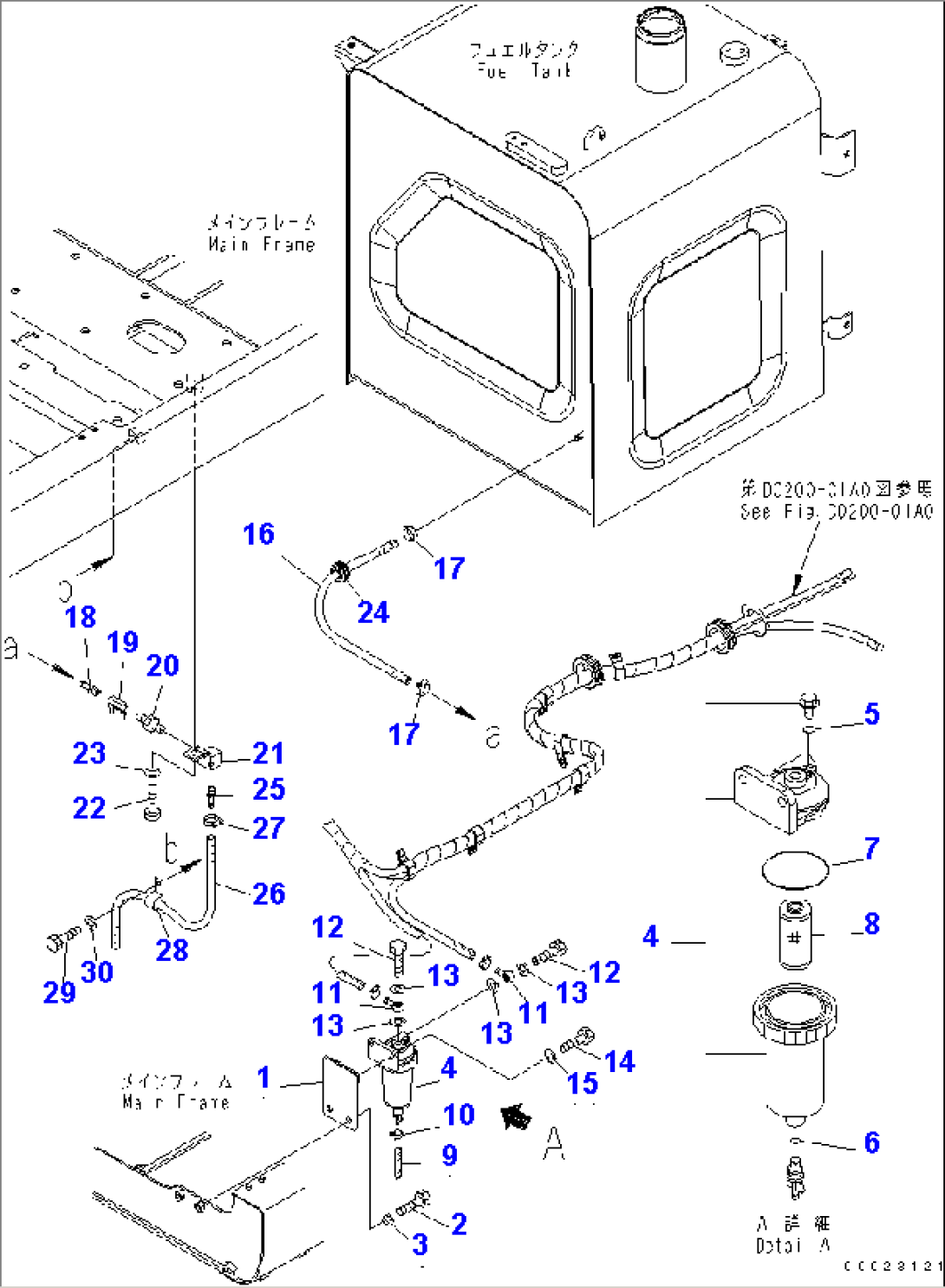 FUEL LINES (WATER SEPARATOR)