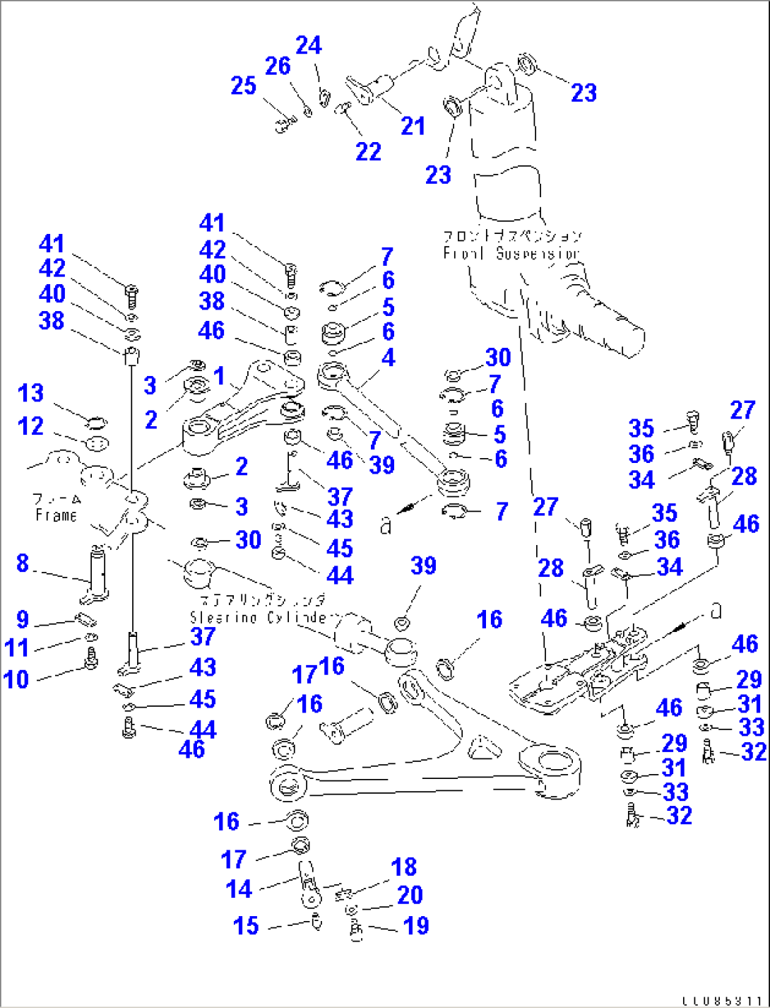 STEERING LINK (FOR VIETNAM)(#11001-)