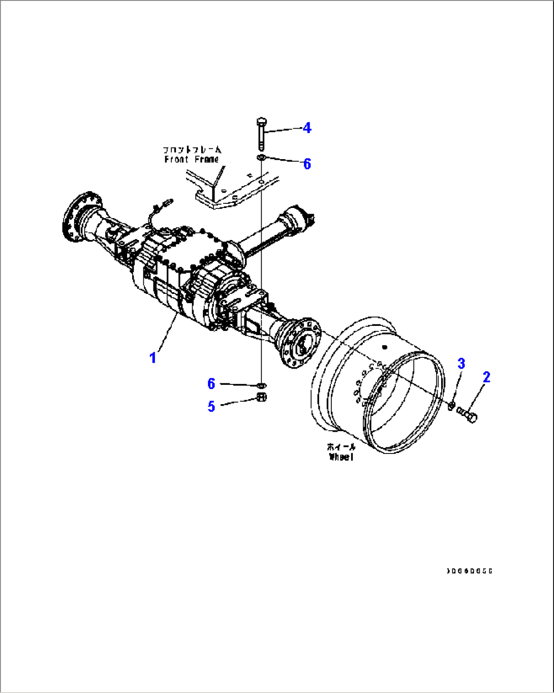 FRONT AXLE MOUNTING