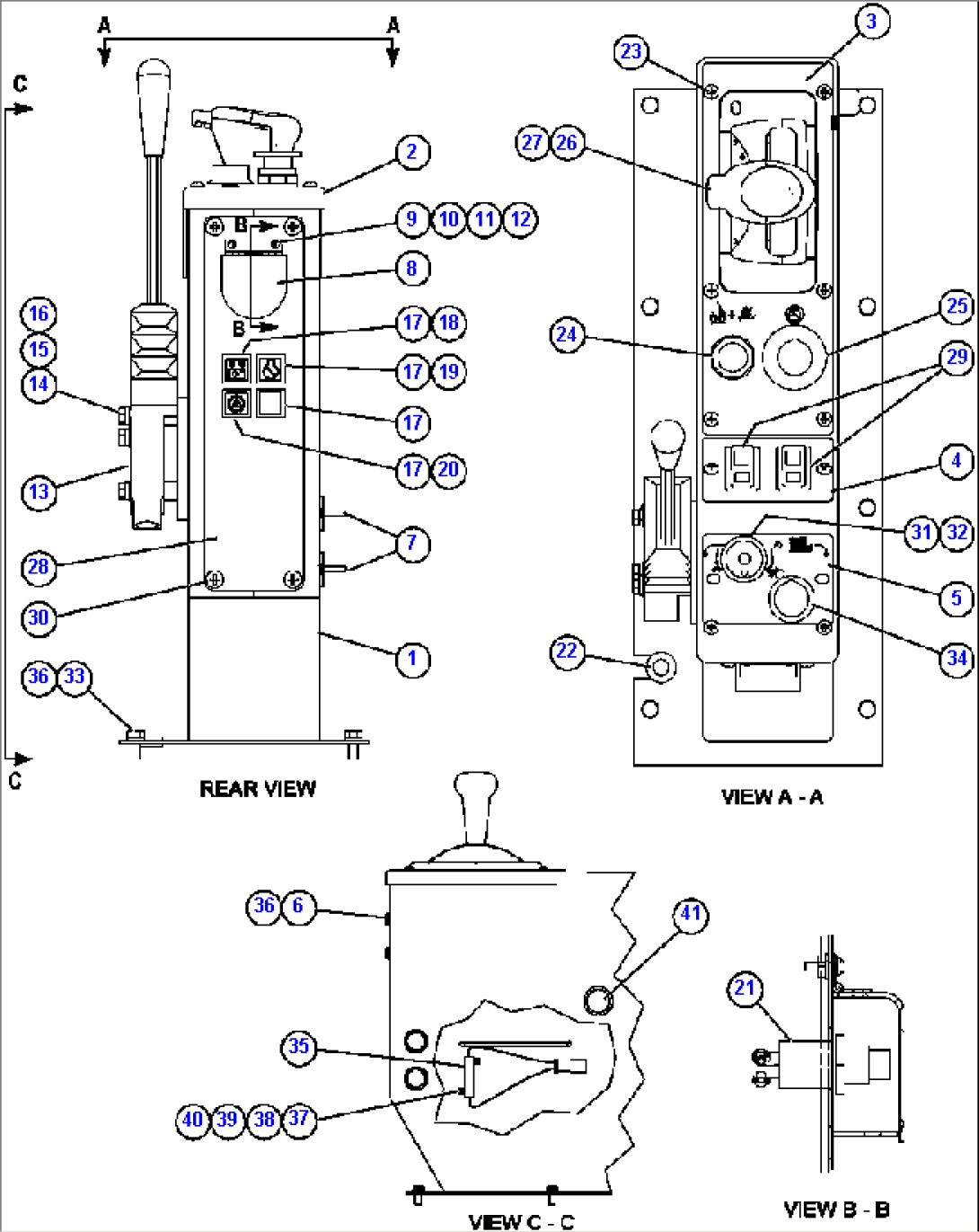 CENTER CONSOLE MODULE INSTL
