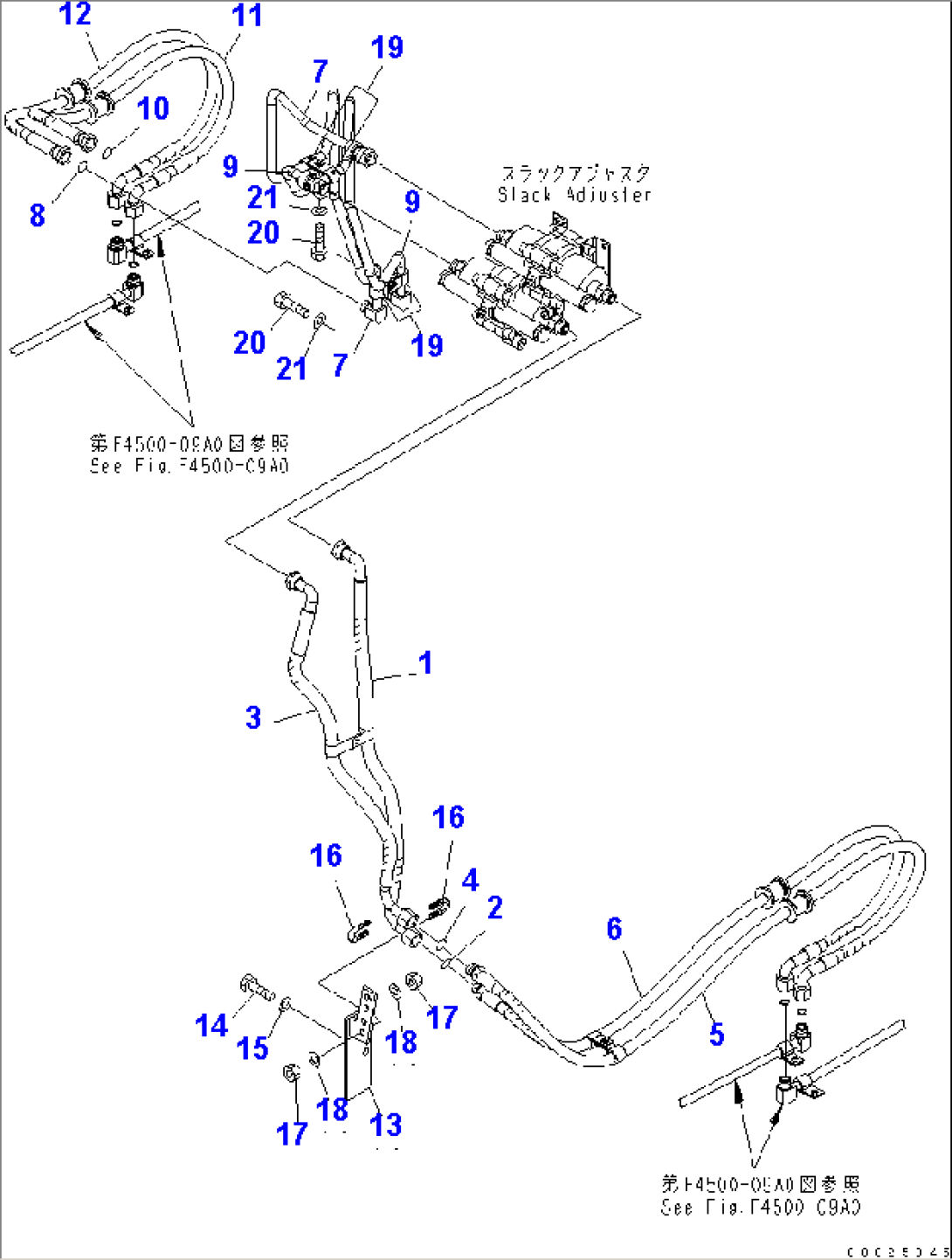 BRAKE PIPING (REAR BRAKE LINE)