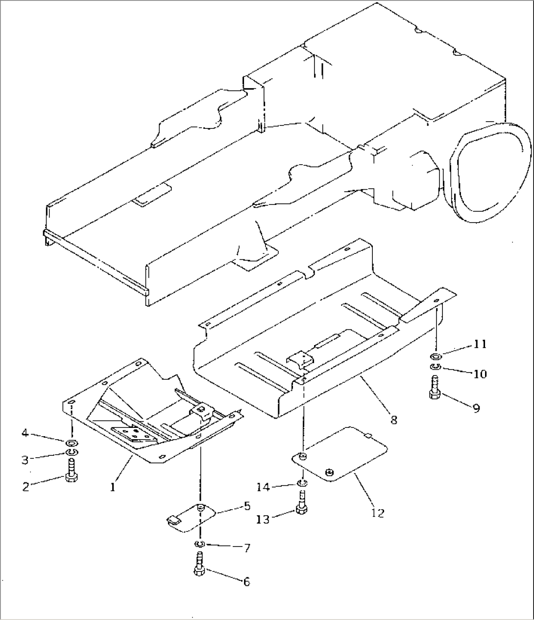 UNDER GUARD (REINFORCED TYPE) (AVAILABLE FOR MOUNTING HOOK)