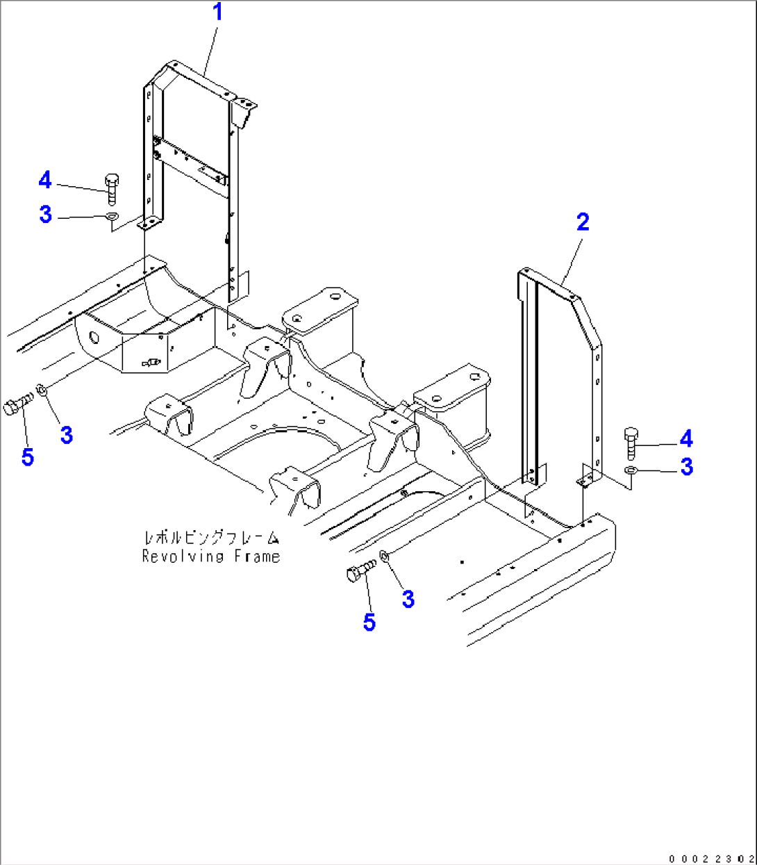 FRAME (MACHINE CAB)