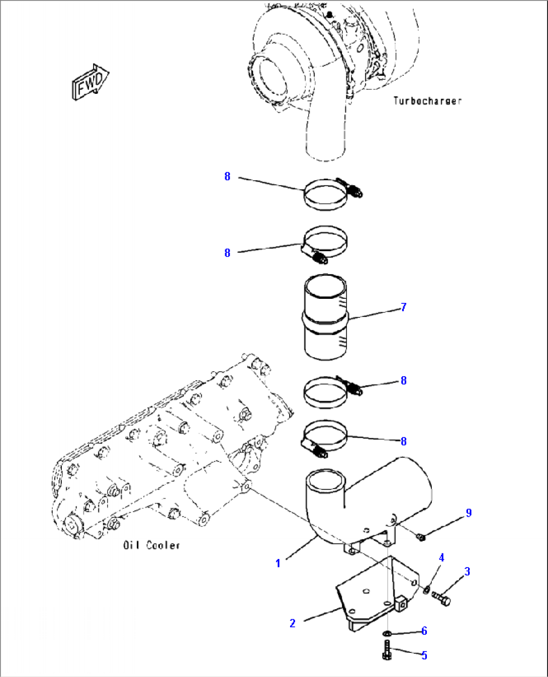 A1205-A2A1 AIR TRANSFER CONNECTION