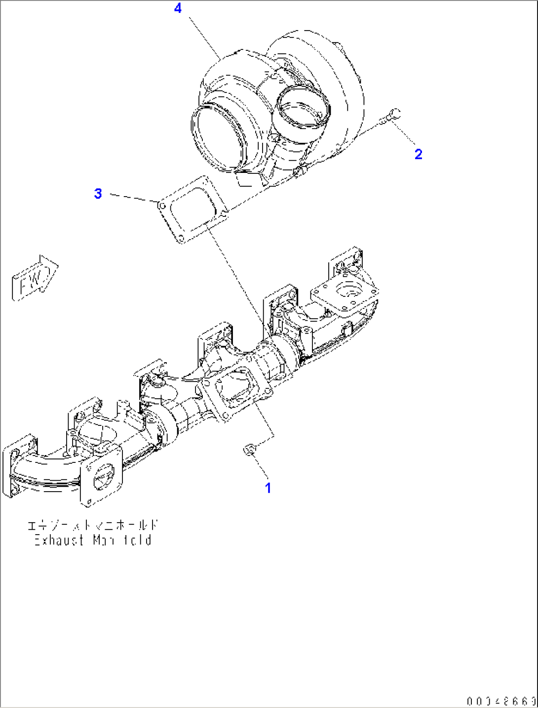 TURBOCHARGER MOUNTING AND LUBRICATOR
