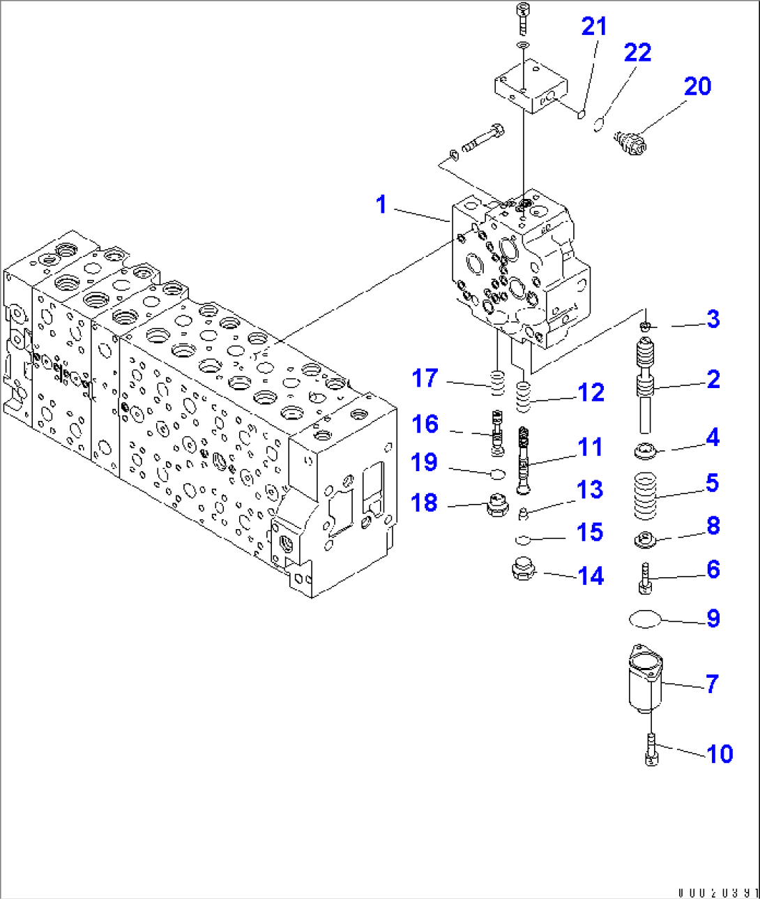 MAIN VALVE (2-ACTUATOR) (13/25)