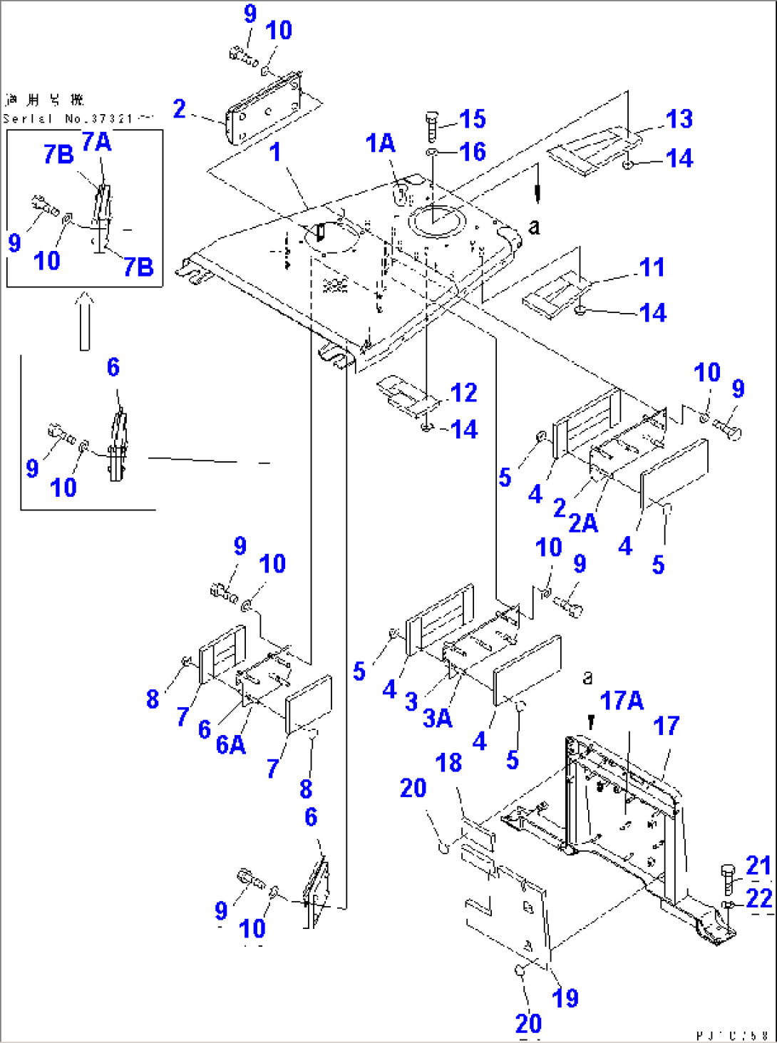ENGINE HOOD AND DASHBOARD (DYNAMIC NOISE SUPPRESSION SPEC. FOR EC)(#3779-)