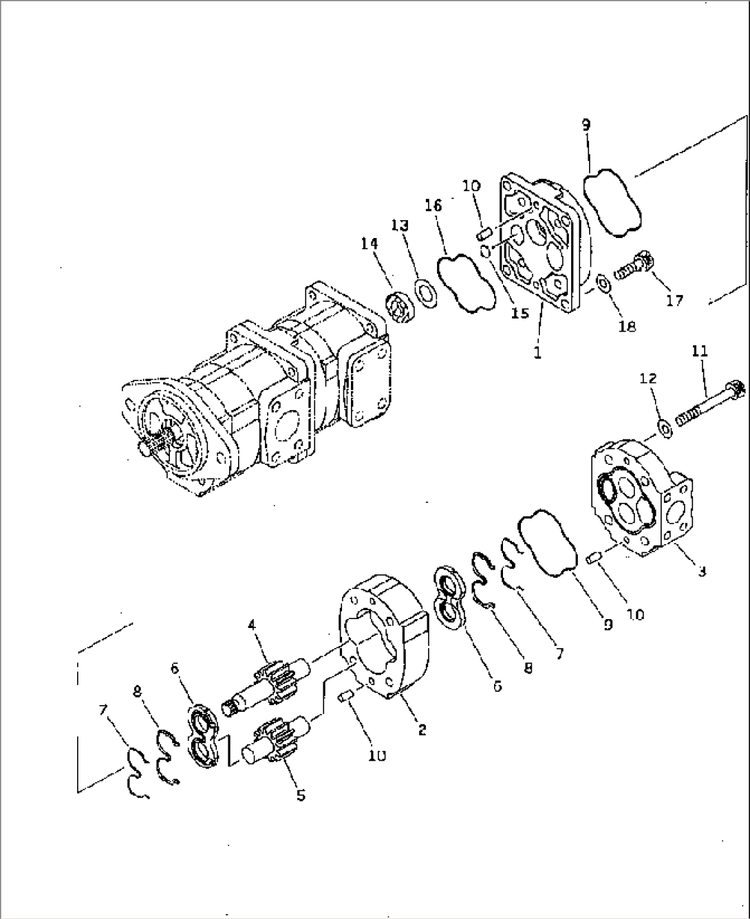 HYDRAULIC PUMP (3/3) (TRANSMISSION)