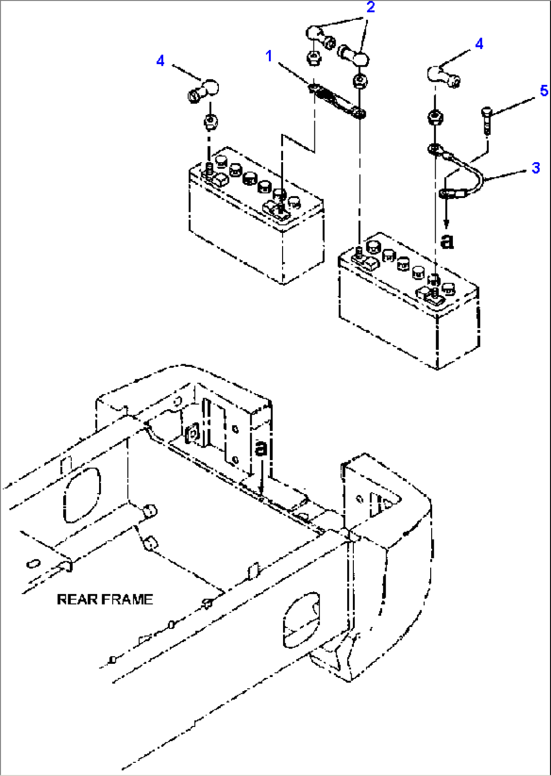 FIG. e0120-03a0 BATTERY - WIRE