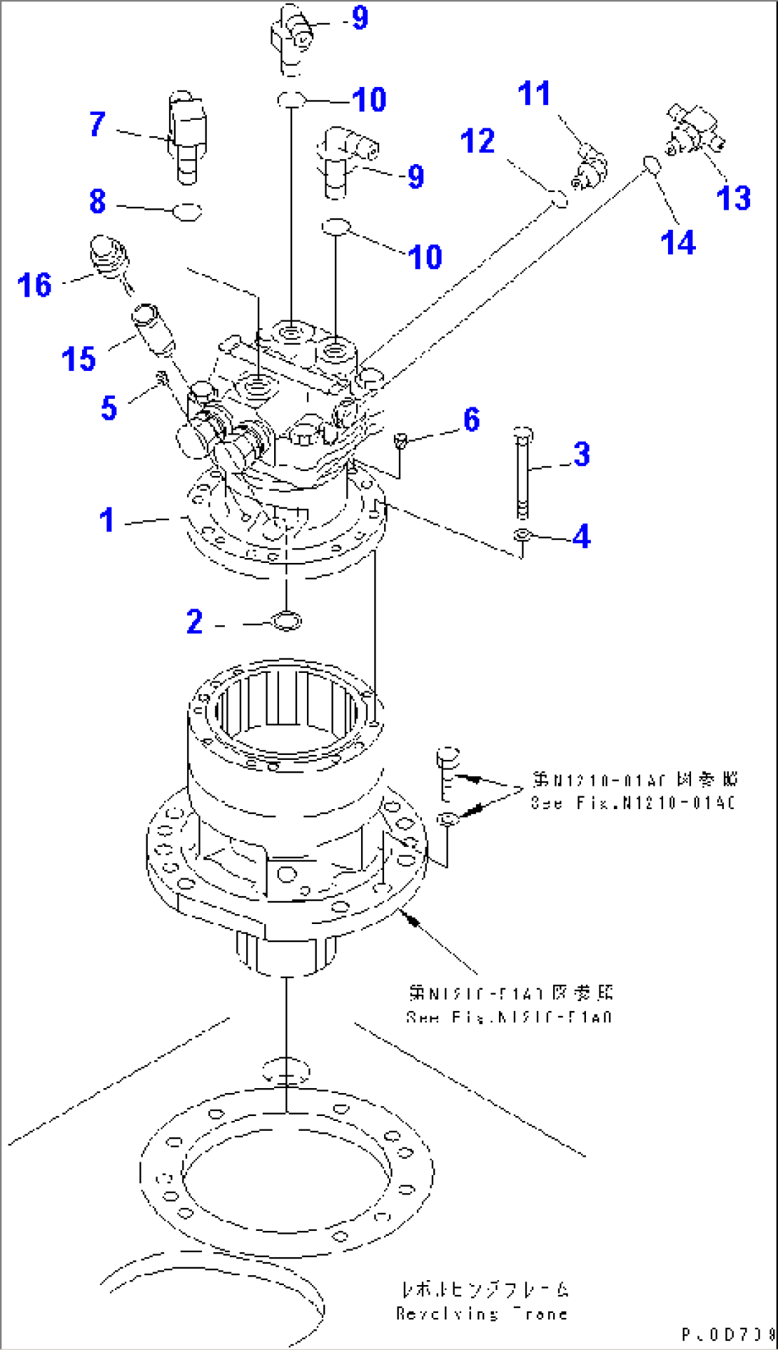 SWING MACHINERY (RELATED PARTS)(#59579-)