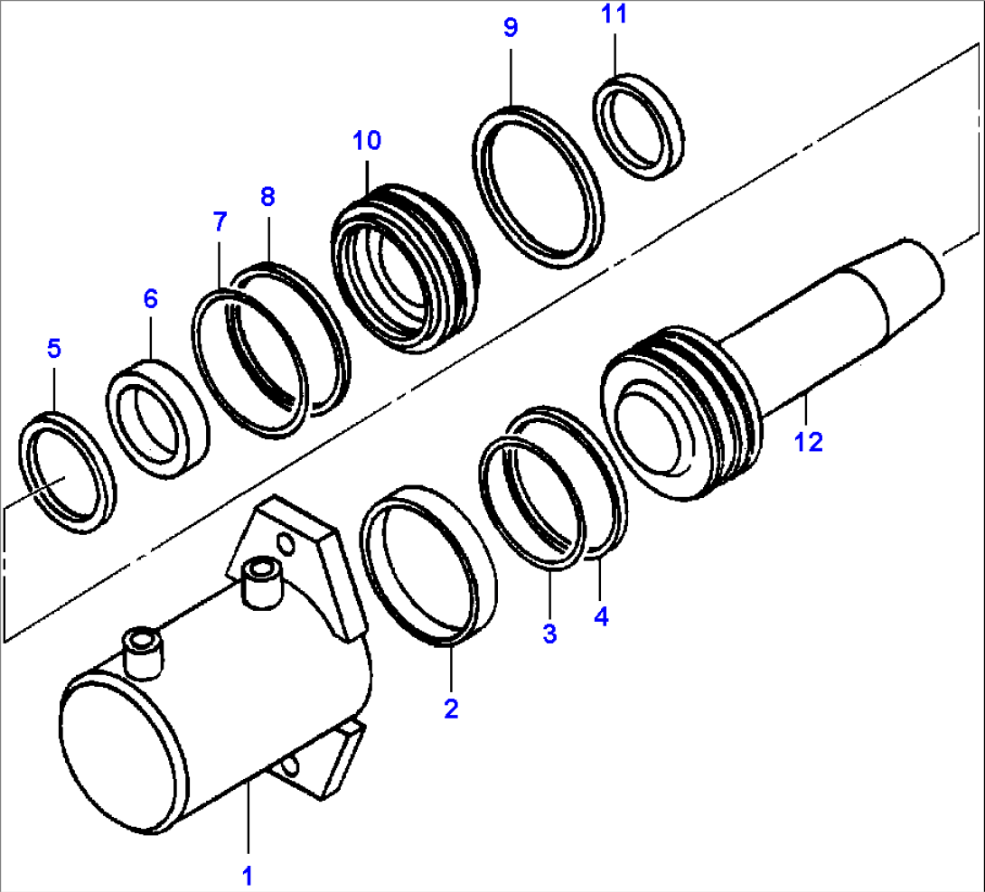 LOCK PIN CYLINDER R.H. & L.H. 90ø BLADE SUSPENSION