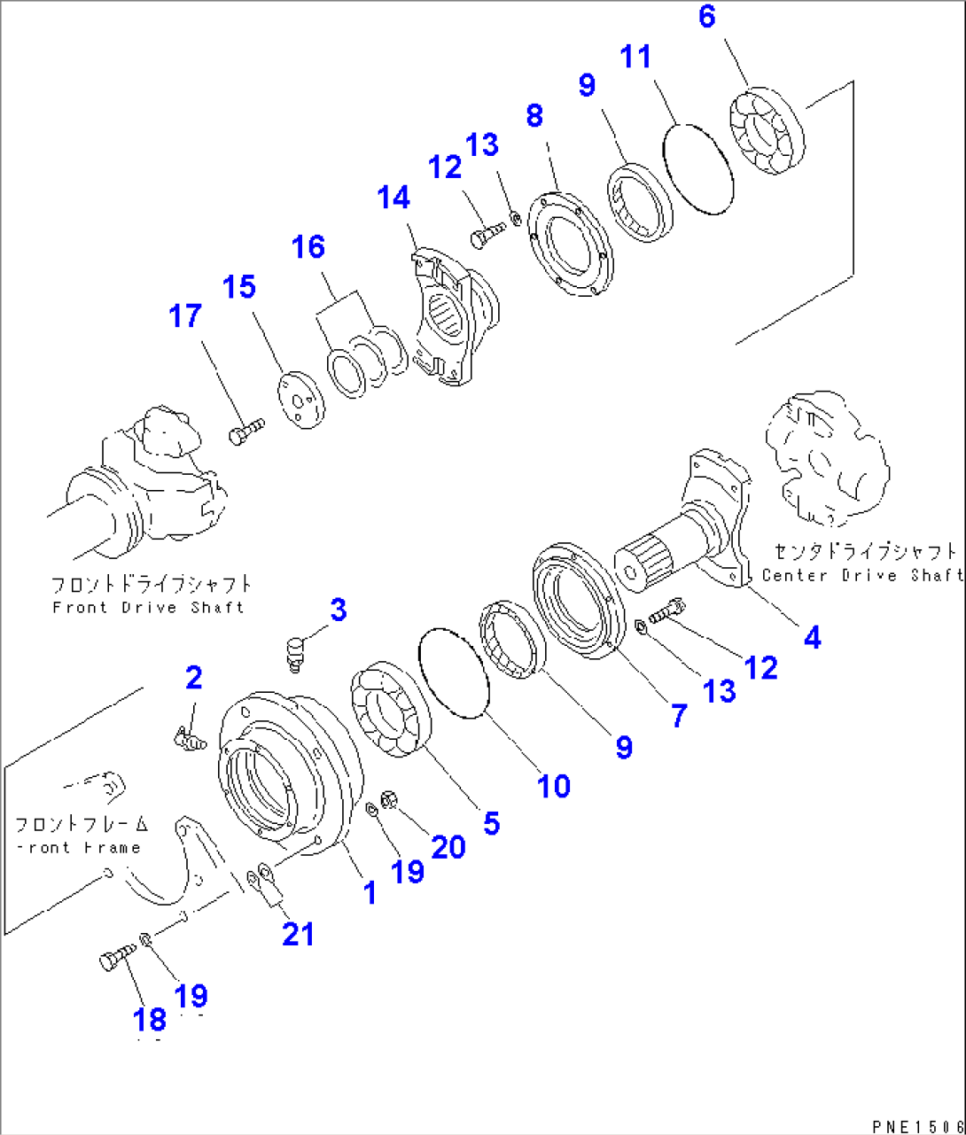 CENTER SUPPORT