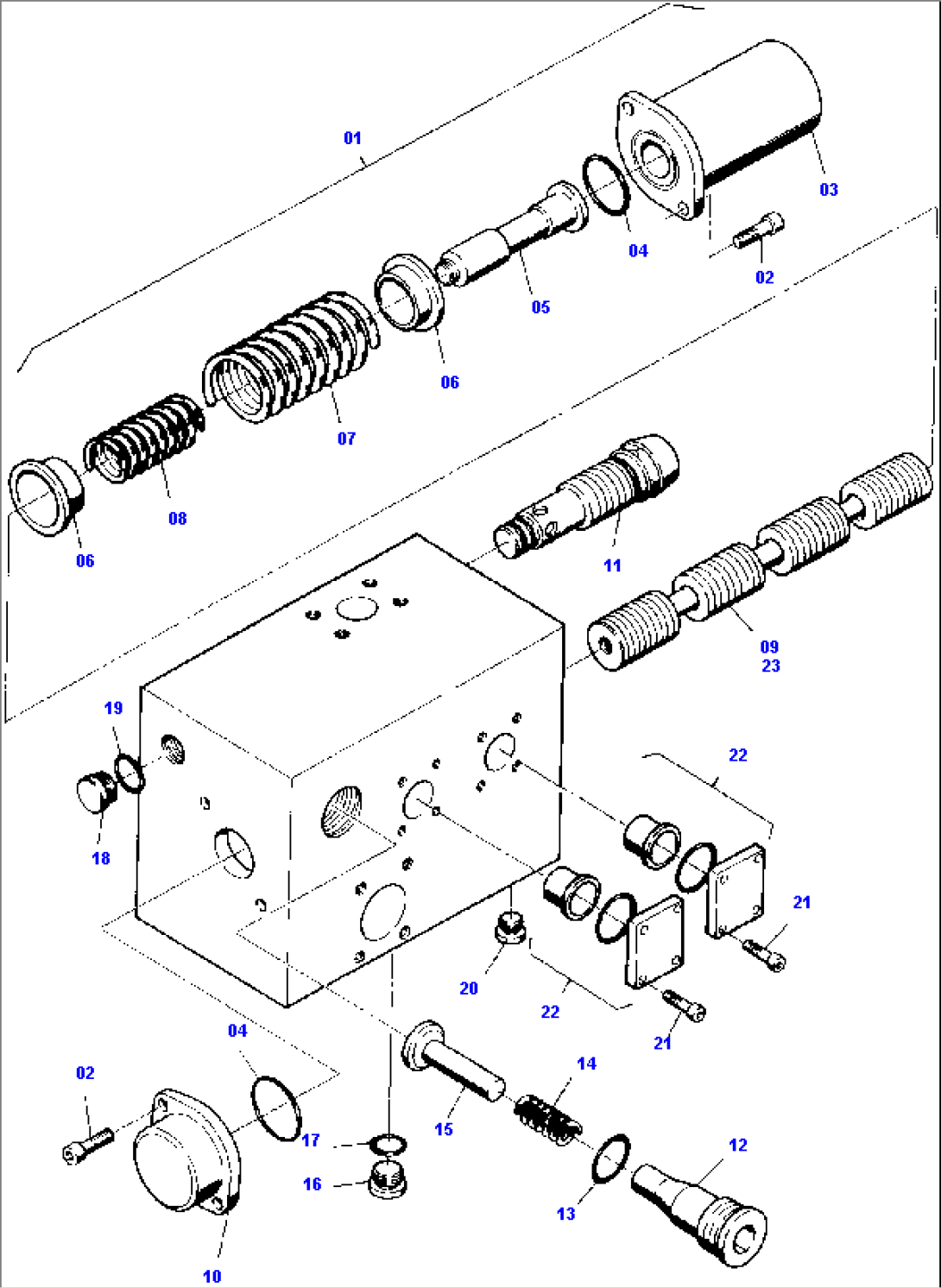 Hydr. Control Block