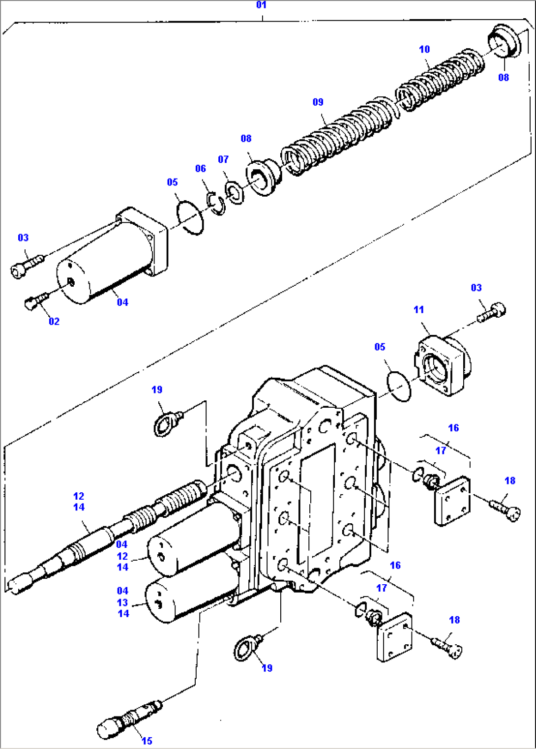 Hydr.-Control Block